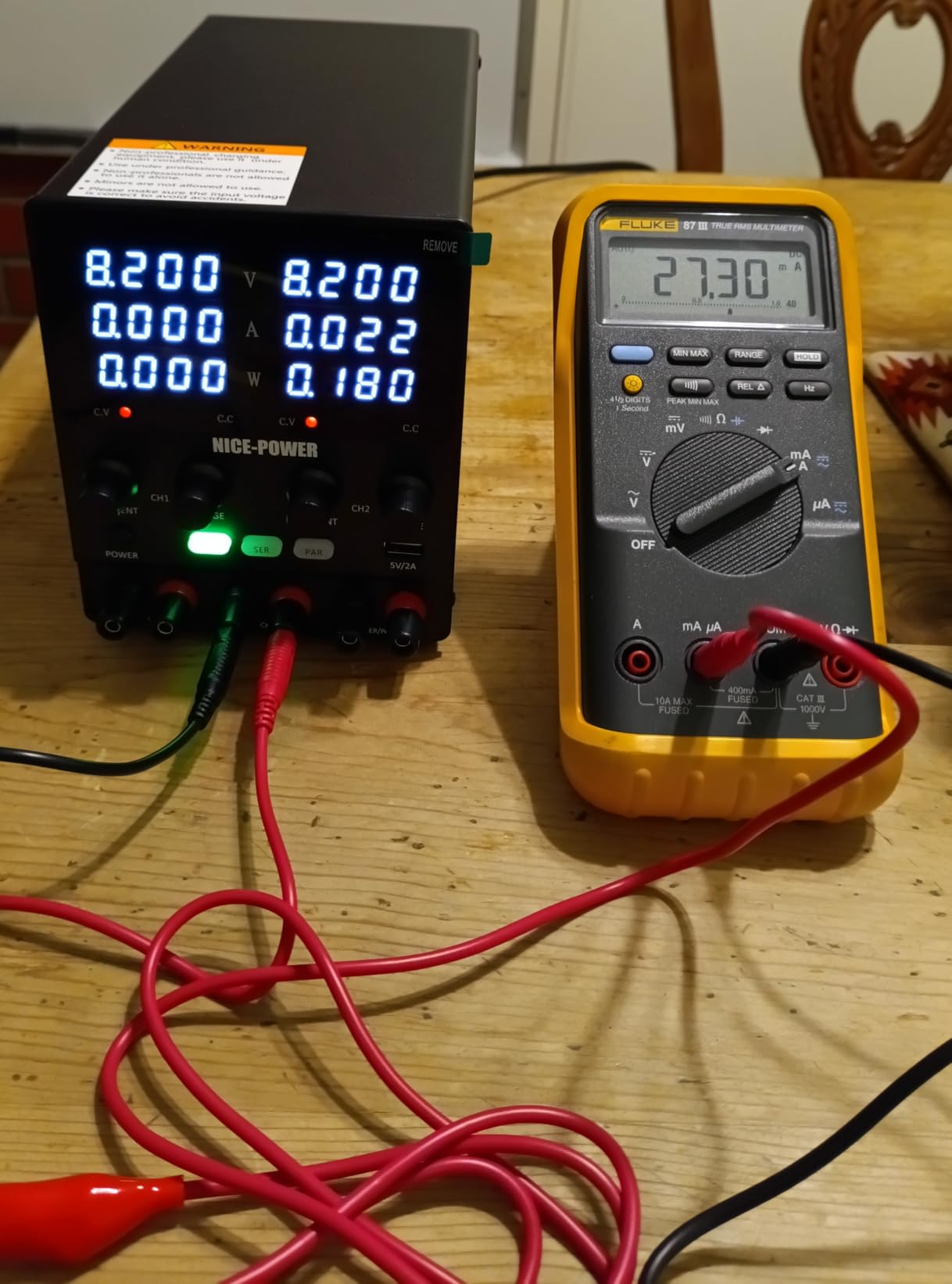 NICE-POWER Dual DC Power Supply Variable: 30V 10A Adjustable Switching Regulated Series (60V 10A) Parallel (30V 20A) High Precision 5V/2A USB Port Bench Lab Power Supplies customer photo 2
