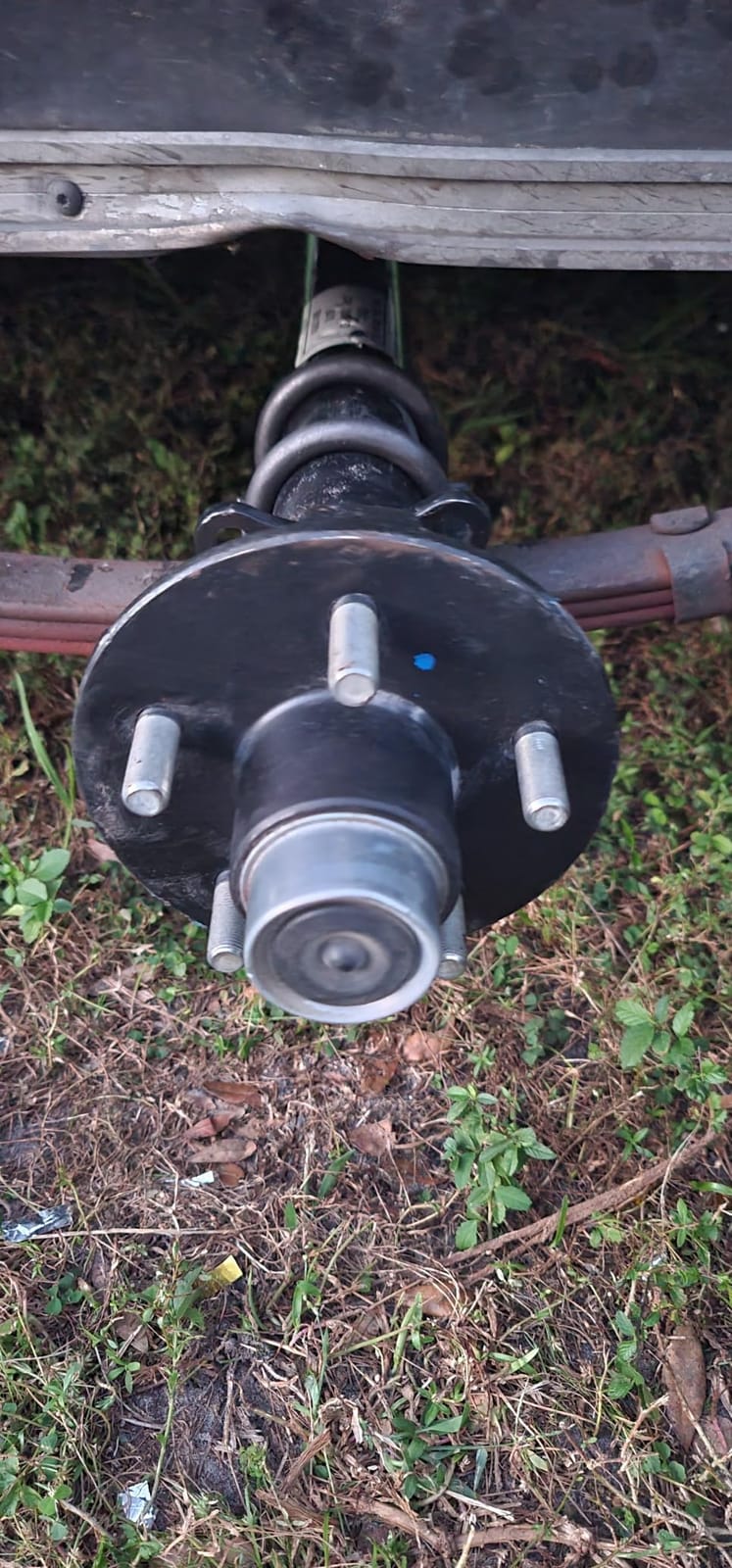 3.5k TK Trailer Axle - 3500 lb Idler 5 Lug - Dexter Compatible, 89