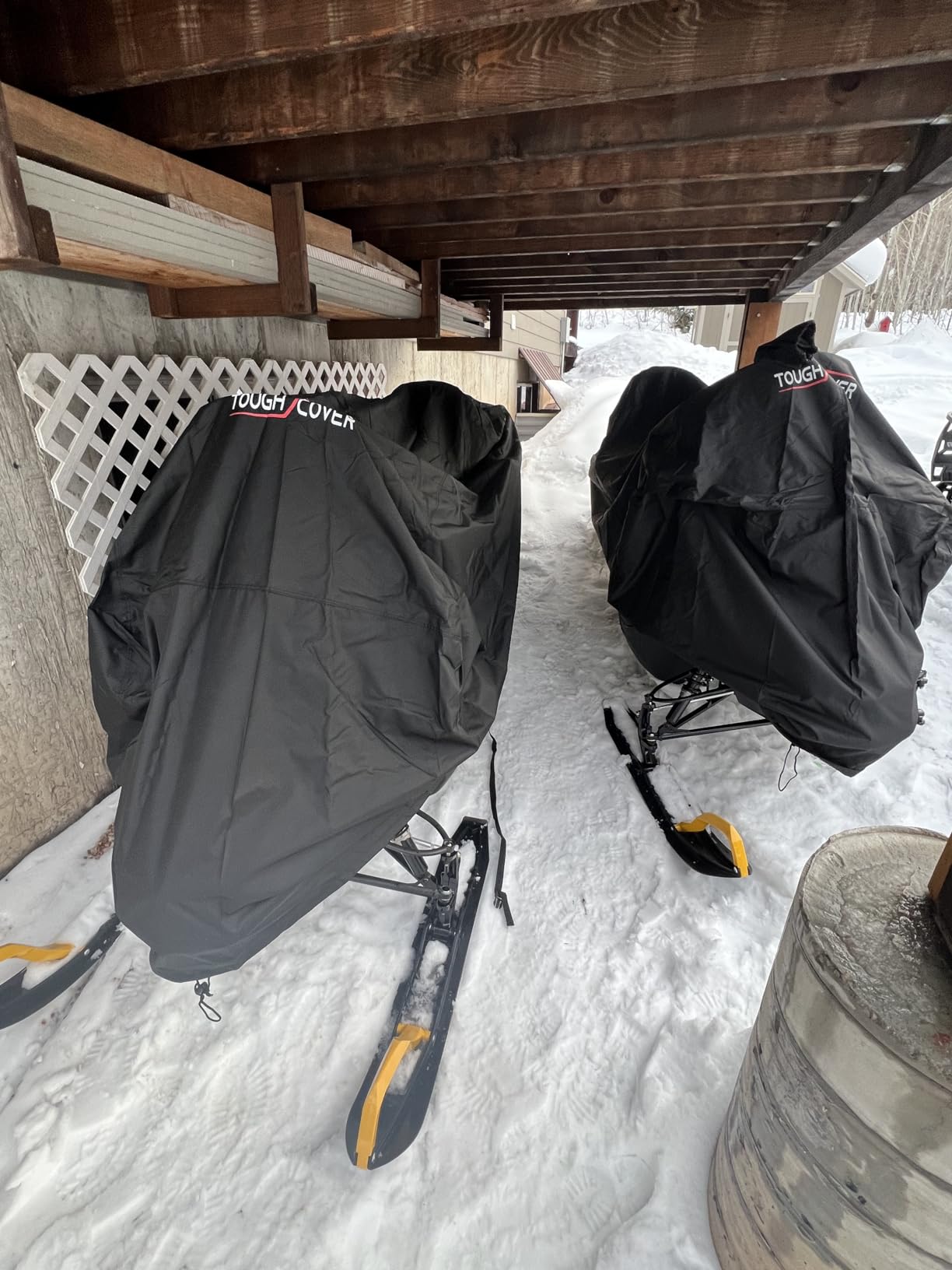 Tough Cover ATV Cover, Premium 600D, Standard Fit, Black - Heavy-Duty Waterproof 600D Fabric With UV Protection, Includes Storage Bag customer photo 2