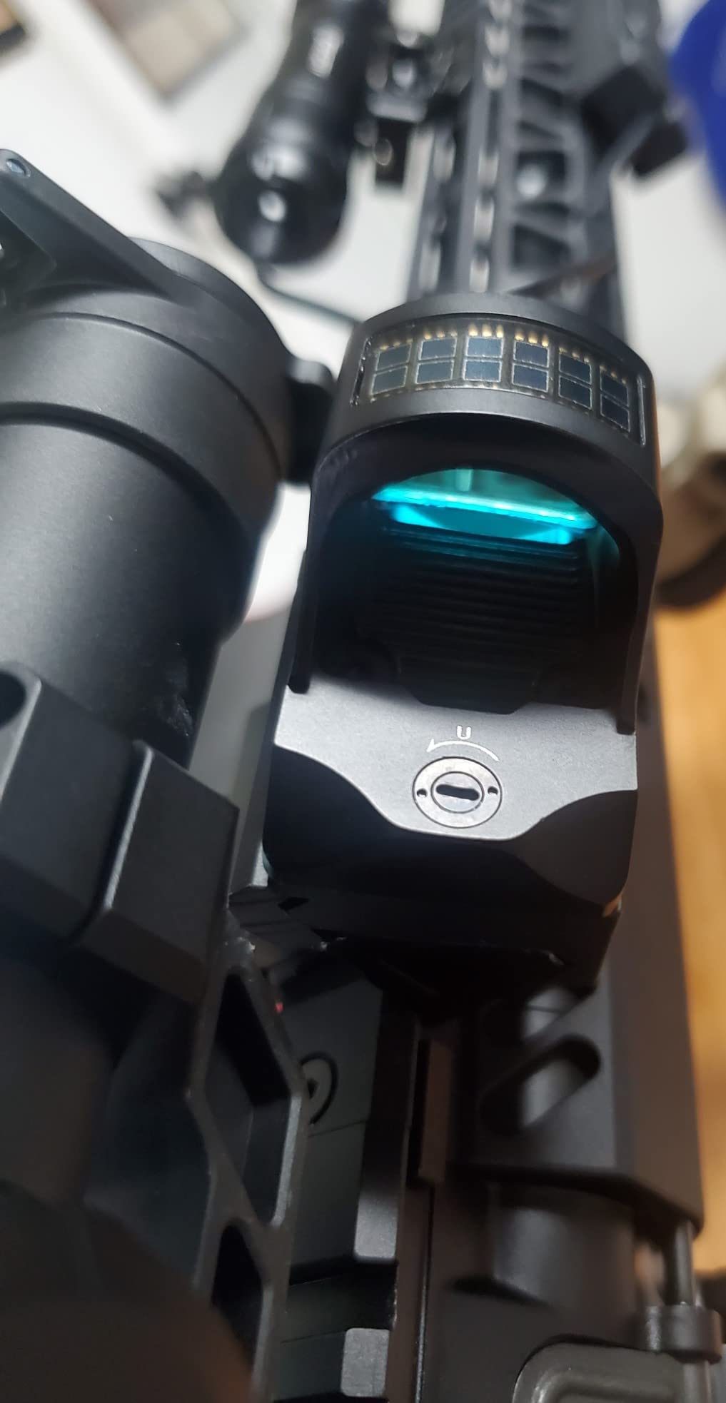 HOLOSUN 407C/507C-X2 Series, 2 MOA Dot, 32 MOA Circle Dot Options, 7075 Aluminum, Open, Solar, Shake Awake, RMR Footprint customer photo 2