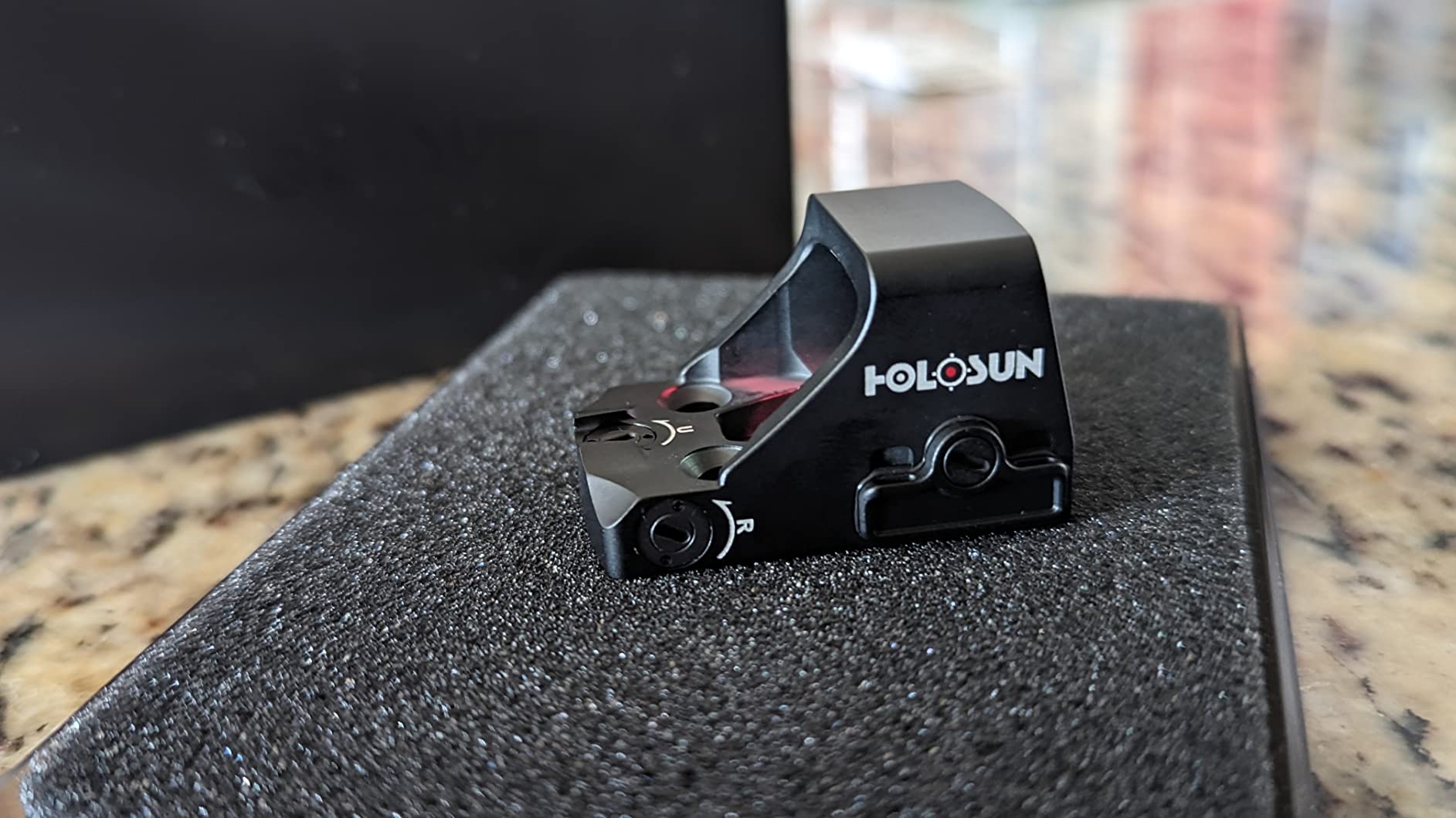 HOLOSUN 407K/507K Series, Dot or Multi-Reticle, Black/FDE/Black-Out/Brown, Aluminum, Shake Awake Technology, Open Reflex Sight customer photo 1