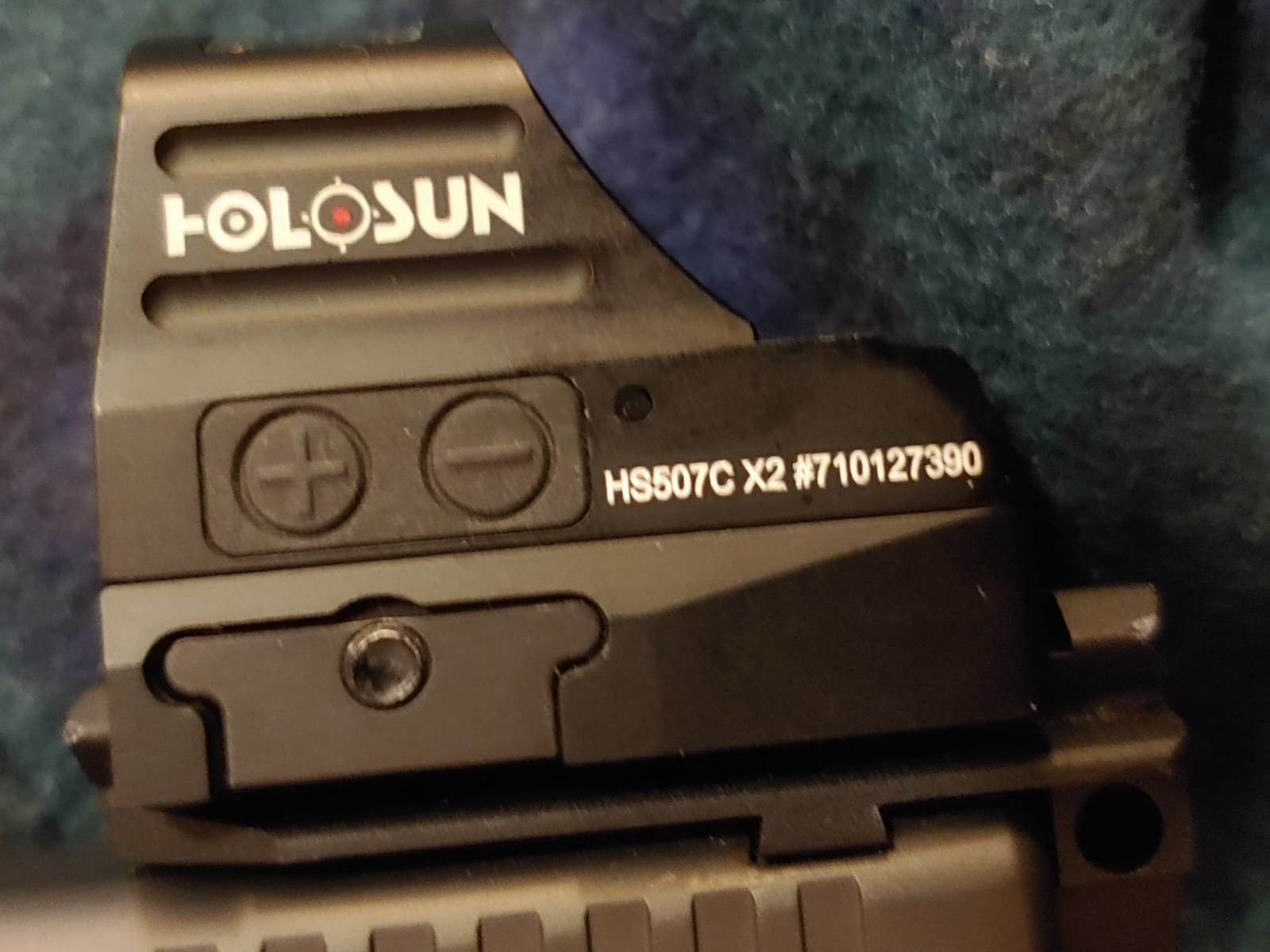 HOLOSUN 407C/507C-X2 Series, 2 MOA Dot, 32 MOA Circle Dot Options, 7075 Aluminum, Open, Solar, Shake Awake, RMR Footprint customer photo 1