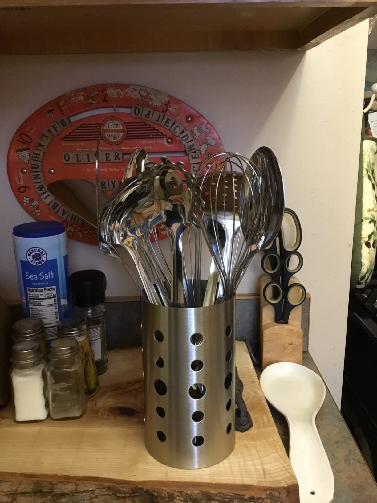 Stainless Steel Cooking Utensils Set, Berglander 13 Pieces Kitchen Utensils Set, Kitchen Tools Set With Utensil Holder Non-Stick And Heat Resistant, Dishwasher Safe, Easy to Clean (13 Packs) customer photo 1