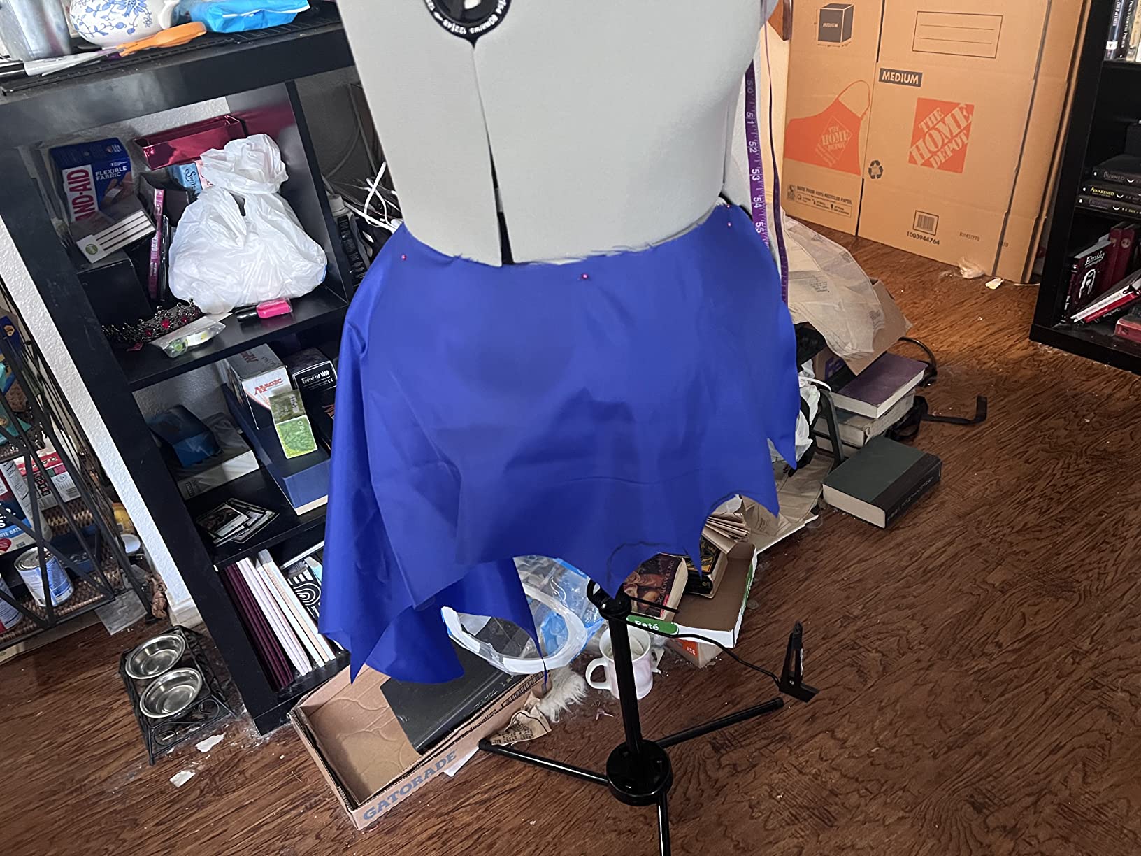 Dritz Twin-Fit Adjustable Dress Form, Medium Sizes US 12-18 | Female Clothing Mannequin for Sewing, Fitting, and Draping customer photo 1