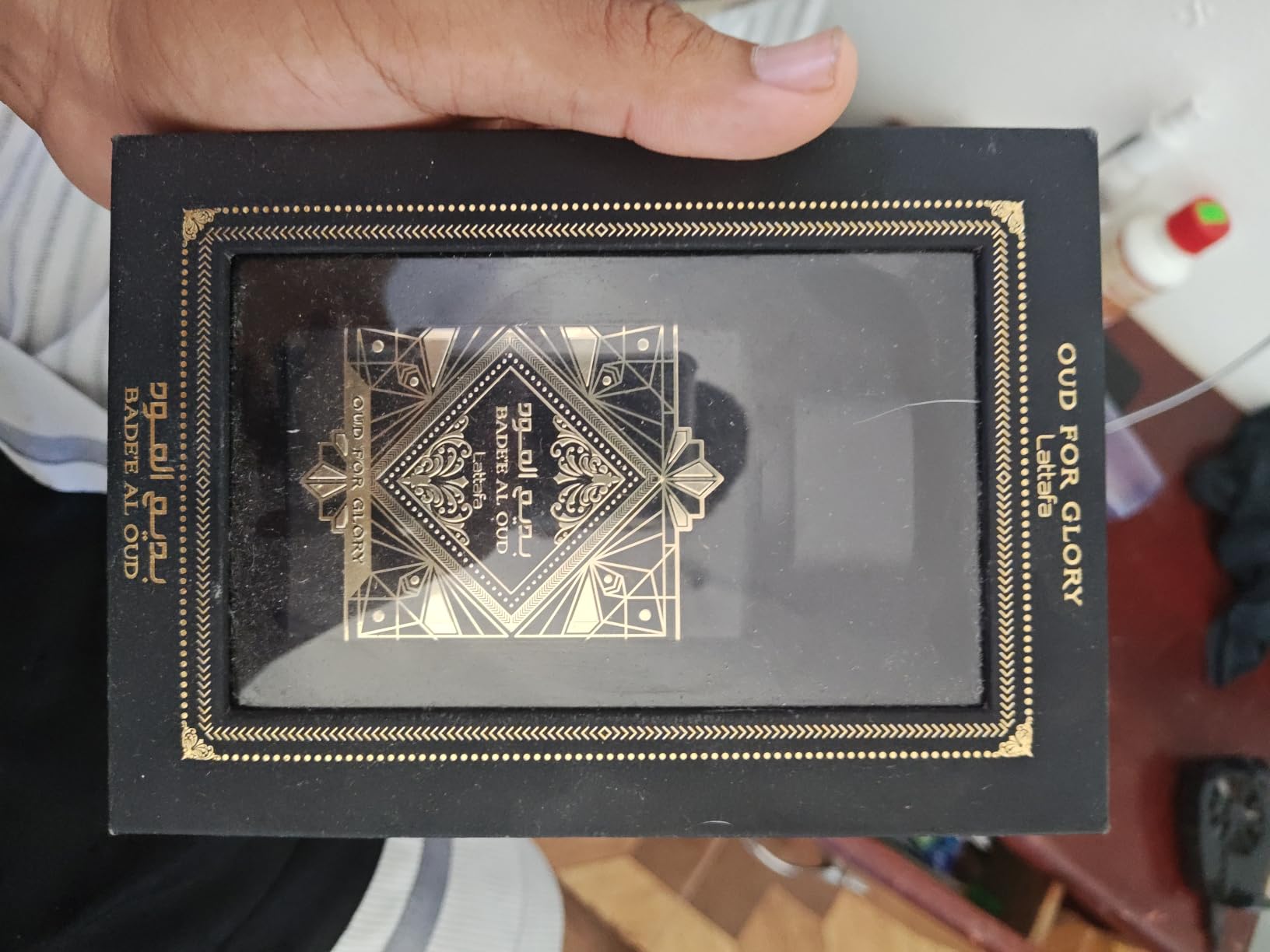 Lattafa Perfumes Bade'e Al Oud, Oud for Glory for Unisex Eau de Parfum Spray, 3.4 Ounce customer photo 2