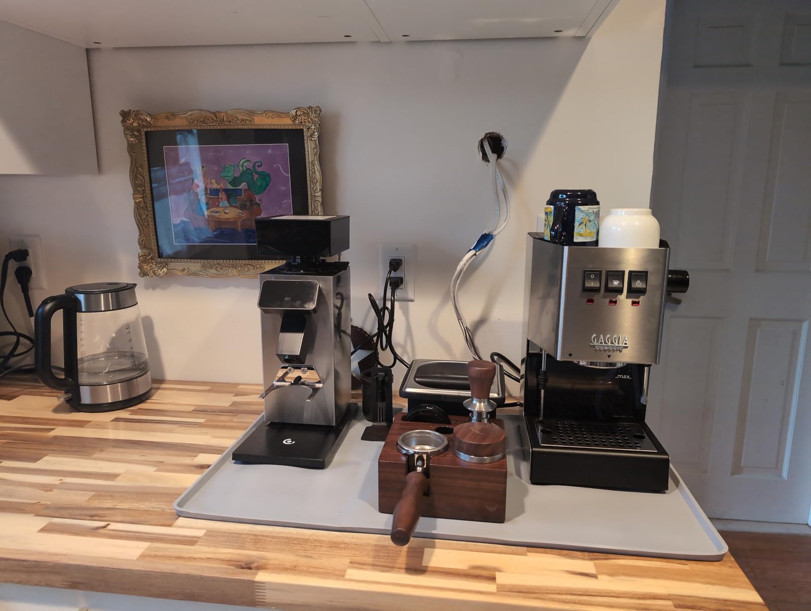 Gaggia RI9380/48 Classic Evo Pro Espresso Machine, Polar White customer photo 2