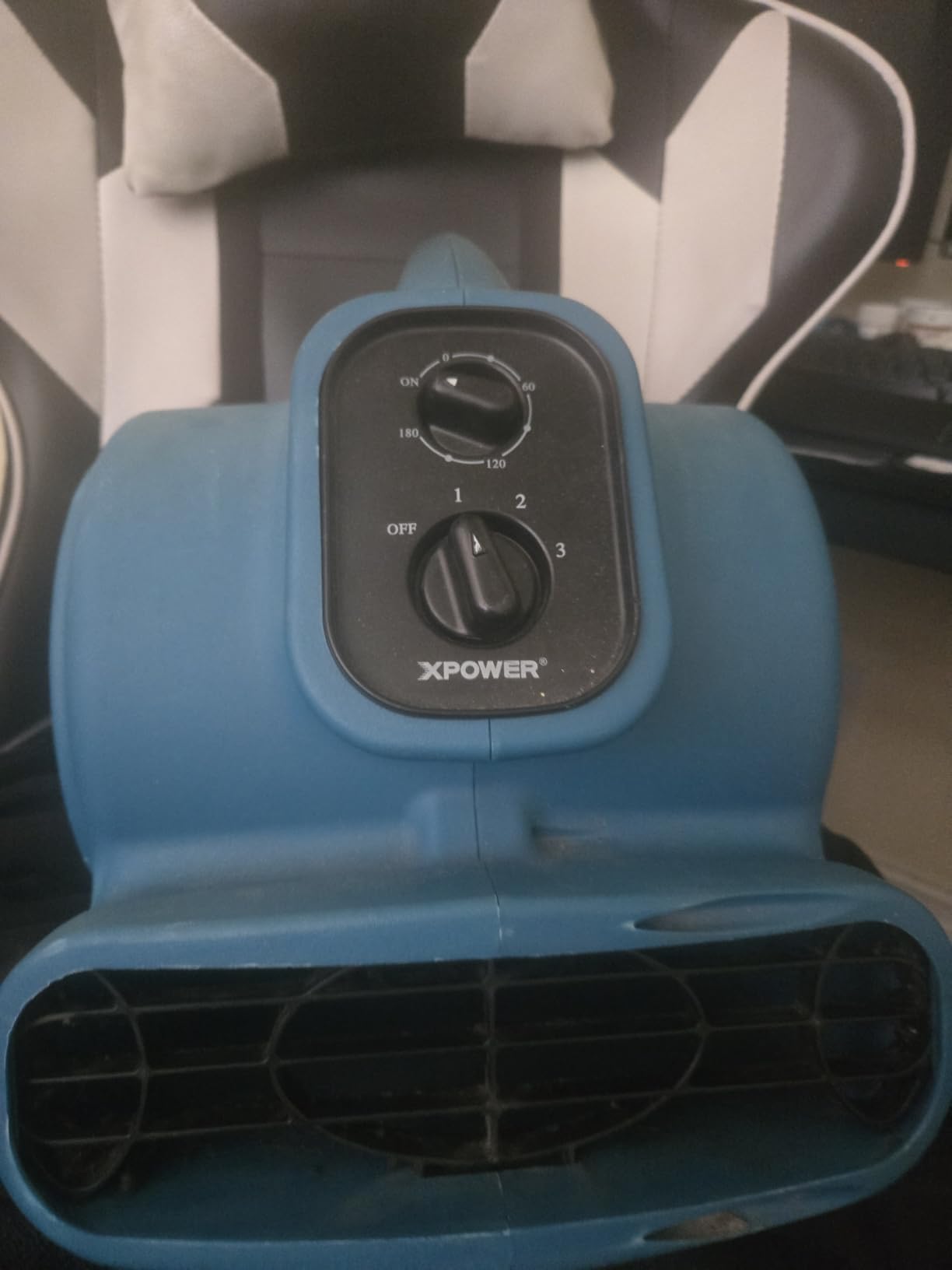 XPOWER P-230AT Mini Mighty 1/4 HP 925 CFM Centrifugal Air Mover, Carpet Dryer, Floor Fan, Blower, Stackable, Daisy Chain, for Water Damage Restoration, Janitorial, Plumbing, Home Use customer photo 1