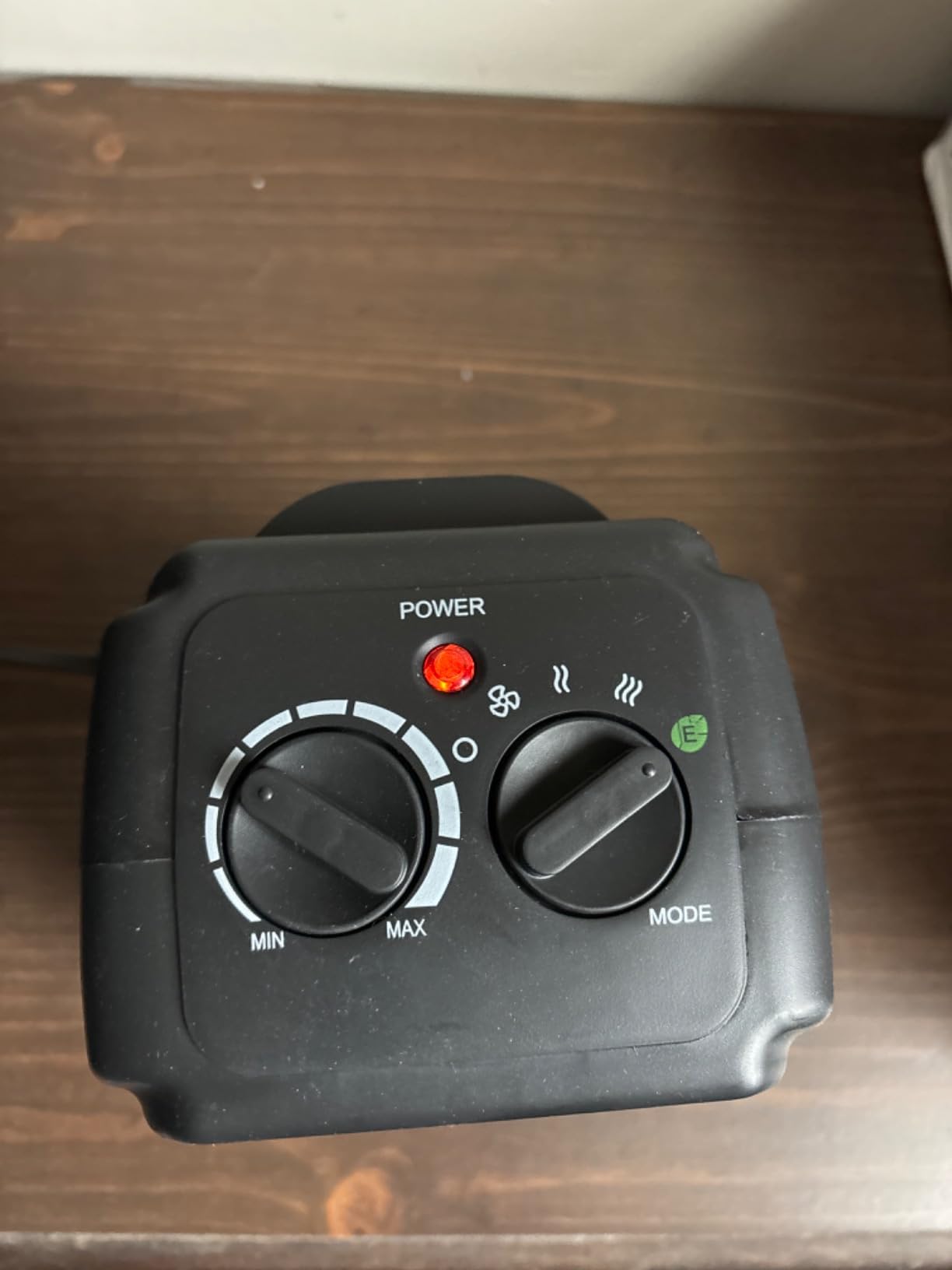 Comfort Zone CZ442E Personal Energy Save Ceramic Heater - 1500W Portable with Adjustable Thermostat, Tip-Over Switch & Overheat Protection, Black customer photo 2