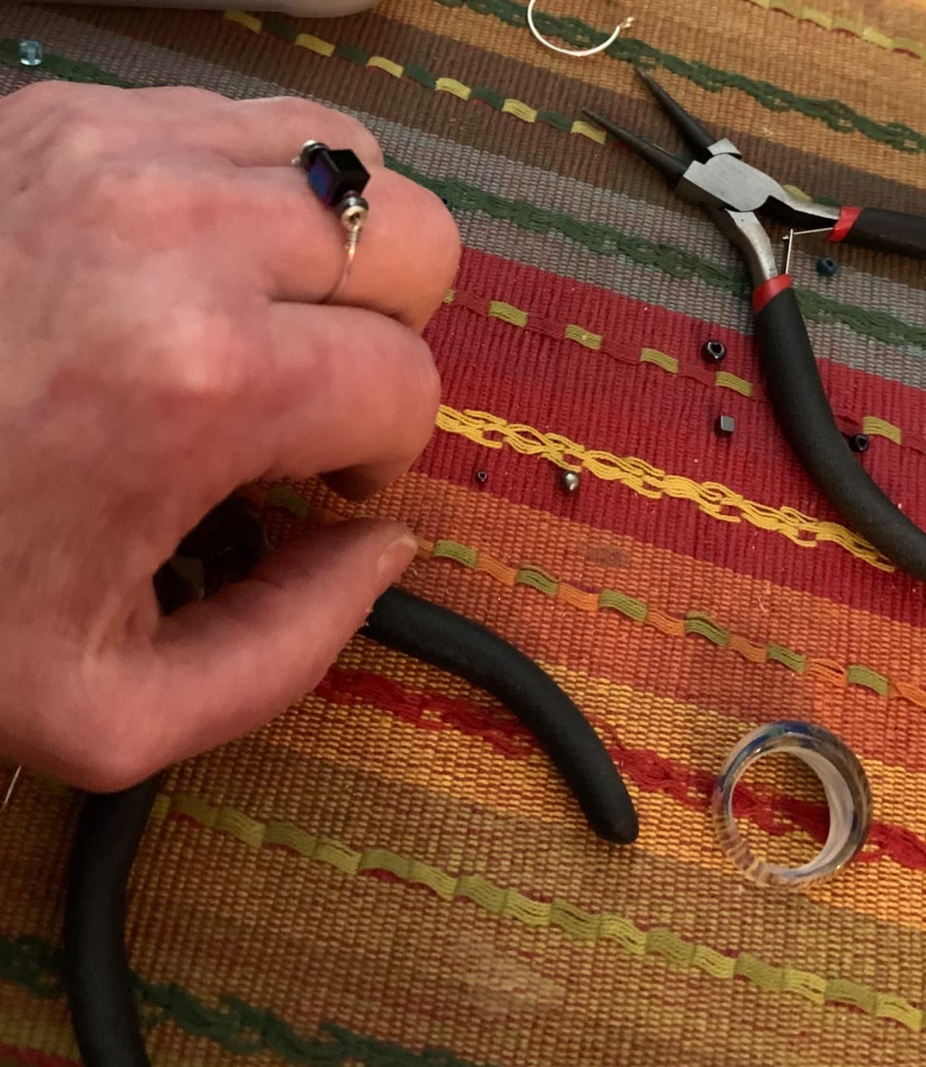 Thrilez Wire Wrapping for Jewelry Making, Repair and Beading Supplies Kit with Craft Ring Wire, Tools, Pliers and Jewelry Findings customer photo 2