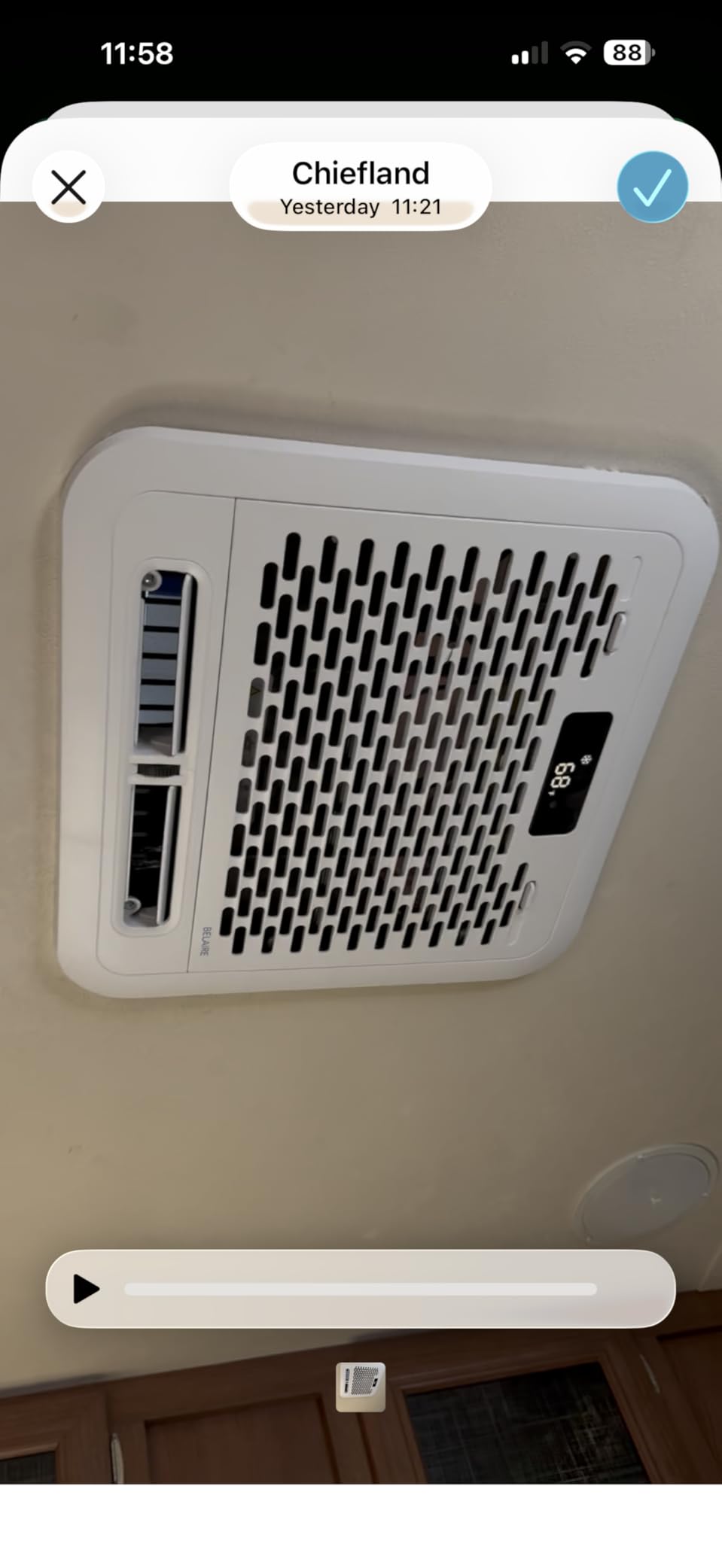 RecPro RV 15K AC Heat Pump Ducted/Non-Ducted White 110-120V | 15,000 BTU Cooling, Built-In Heat Pump, Quiet and Comfortable customer photo 2