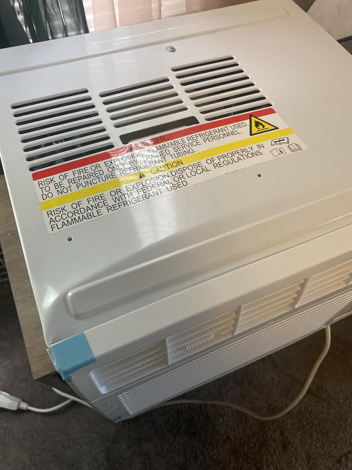 GE Electronic Window Air Conditioner 6000 BTU, Efficient Cooling for Smaller Areas Like Bedrooms and Guest Rooms, 6K BTU Window AC Unit with Easy Install Kit, White customer photo 1