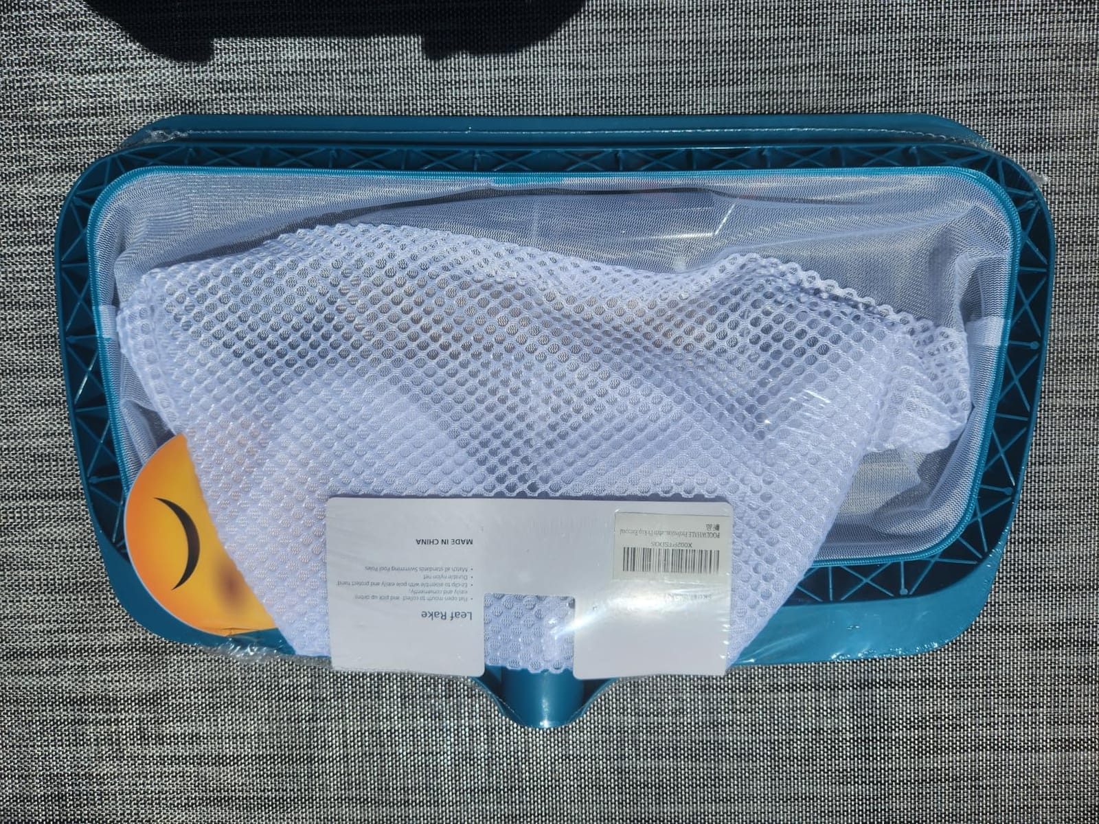 POOLWHALE Professional Pool Skimmer Net, Heavy Duty Swimming Leaf Rake Cleaning Tool with Deep Fine Nylon Mesh Net Bag - Fast Cleaning, Easy Scoop Edge, Debris Pickup Removal (No Pole) customer photo 1