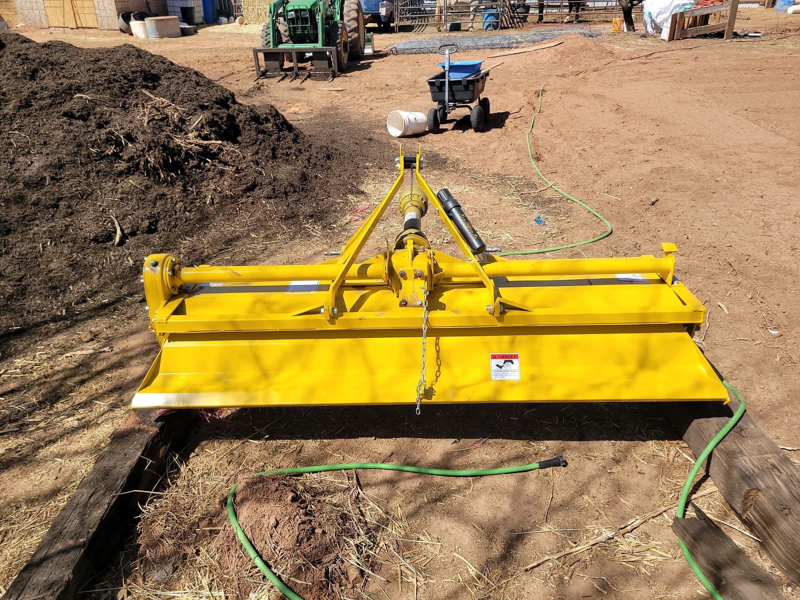 Sigma Heavy Duty 3 Point Hitch Rotary Tiller 7' FT 84