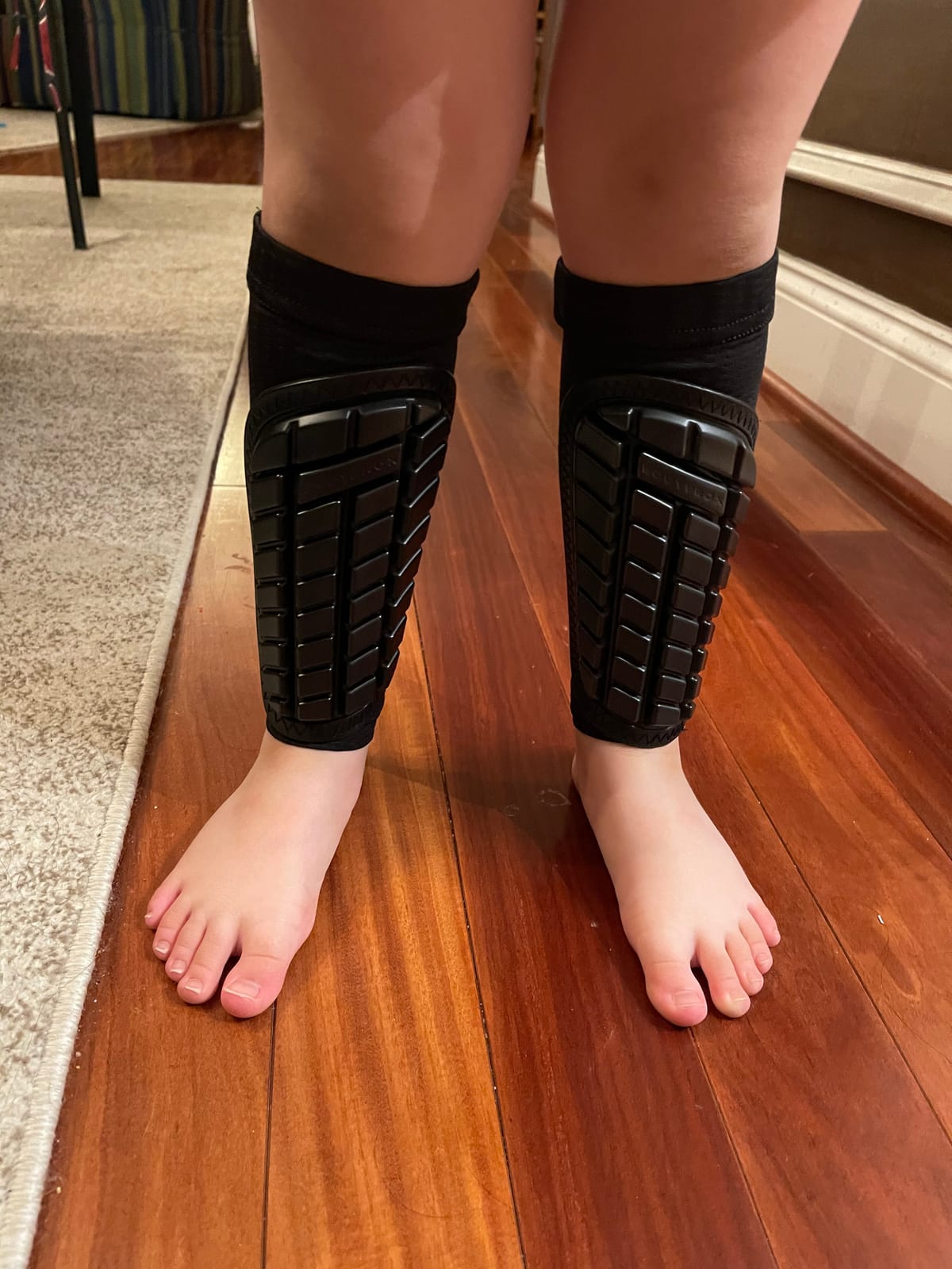 BODYPROX Soccer Shin Guards Sleeves for Men, Women and Youth customer photo 2