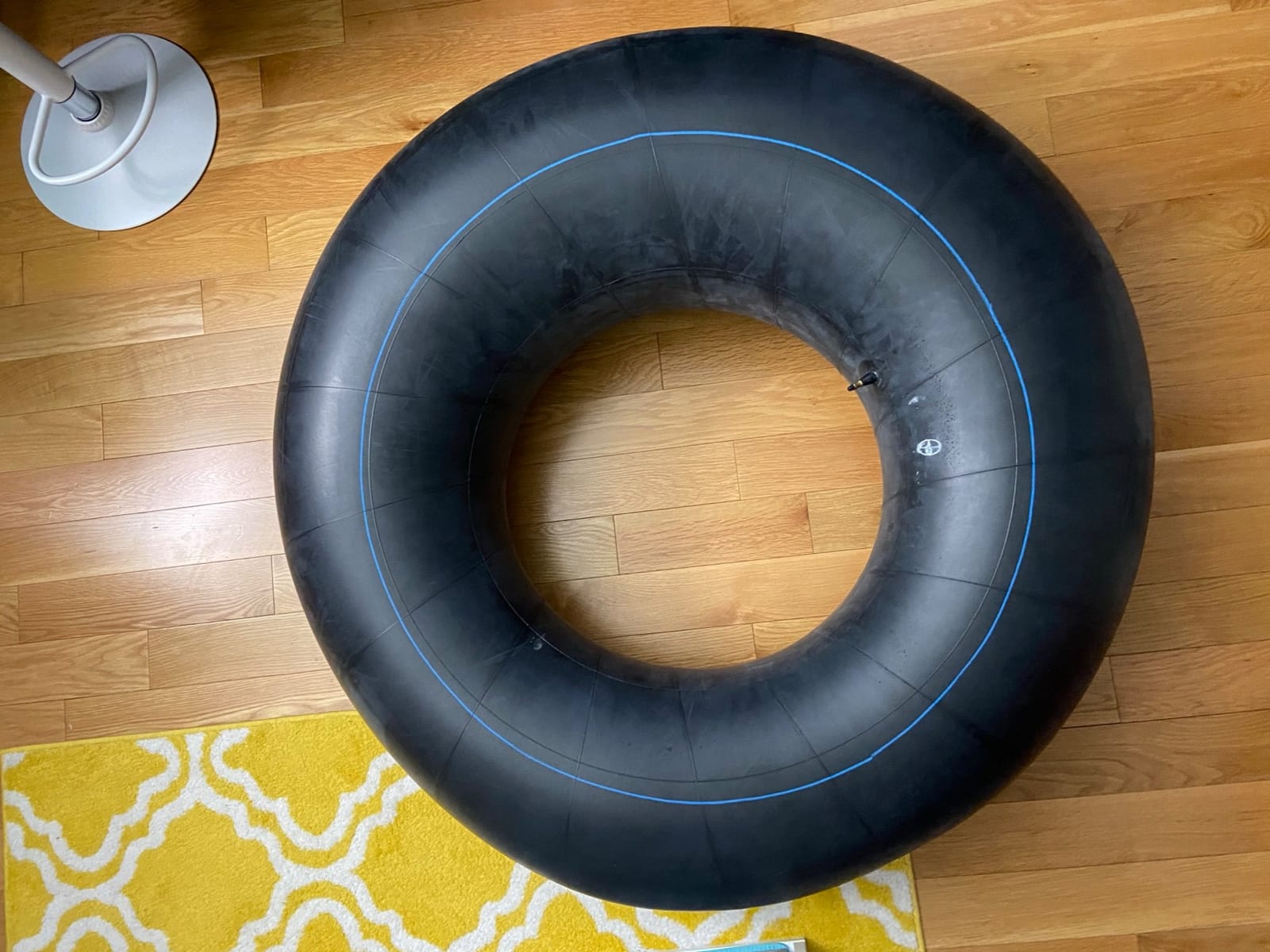 Bradley Heavy Duty Butyl Rubber Inner Tubes - Inflatable Tubes for Snow Sledding, River Floating, Pool Closing, and Whitewater Adventures customer photo 1