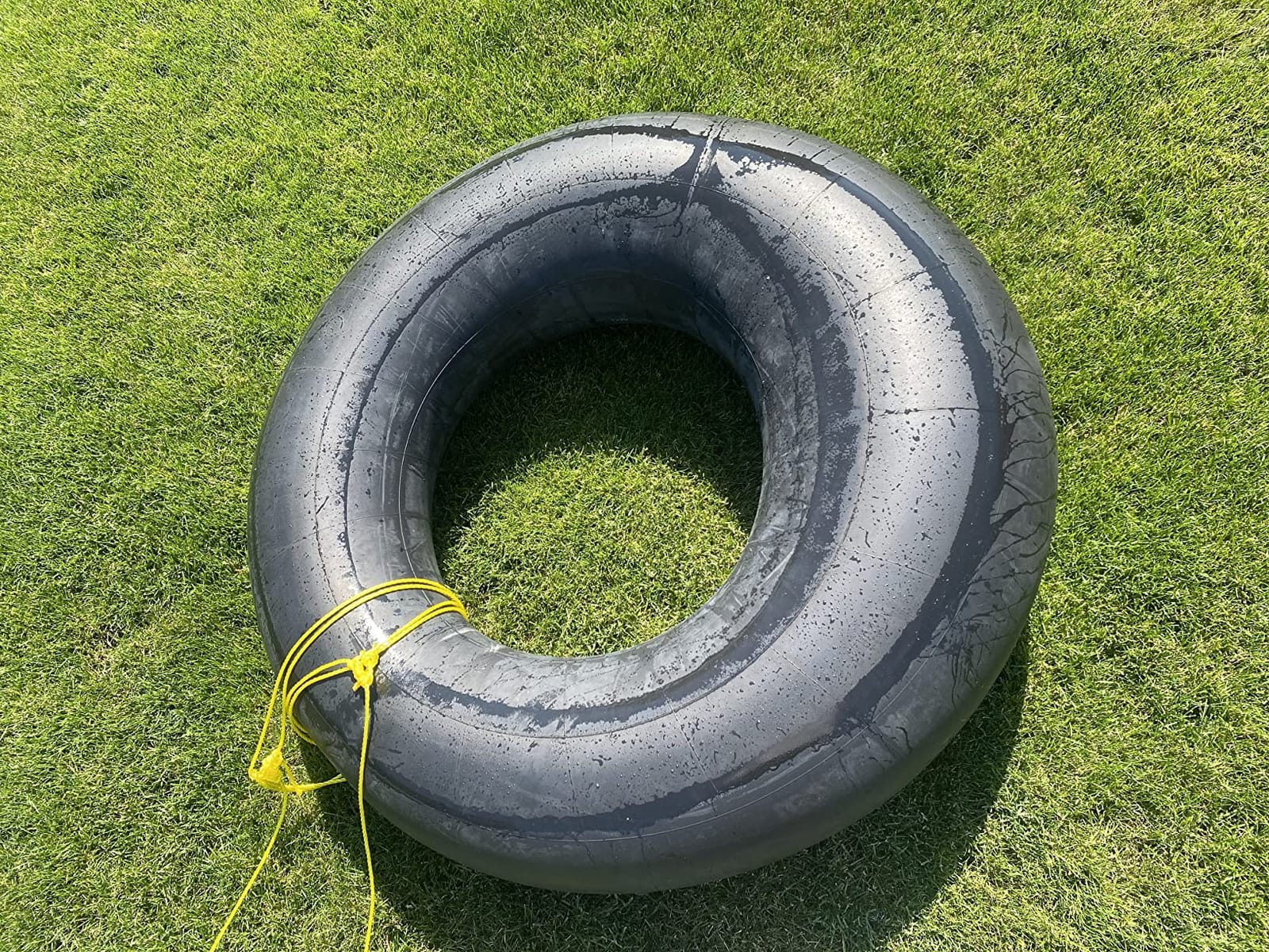 Bradley Heavy Duty Butyl Rubber Inner Tubes - Inflatable Tubes for Snow Sledding, River Floating, Pool Closing, and Whitewater Adventures customer photo 2
