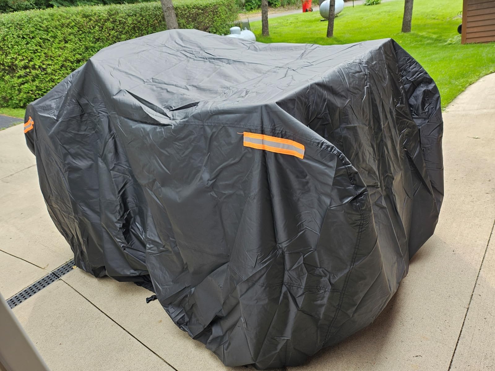 KEMIMOTO 300D ATV Cover, Universal Waterproof Four Wheeler Cover - Compatible with Polaris Sportsman 450 570, Can-Am, Kawasaki, Arctic Cat, CFMOTO customer photo 2