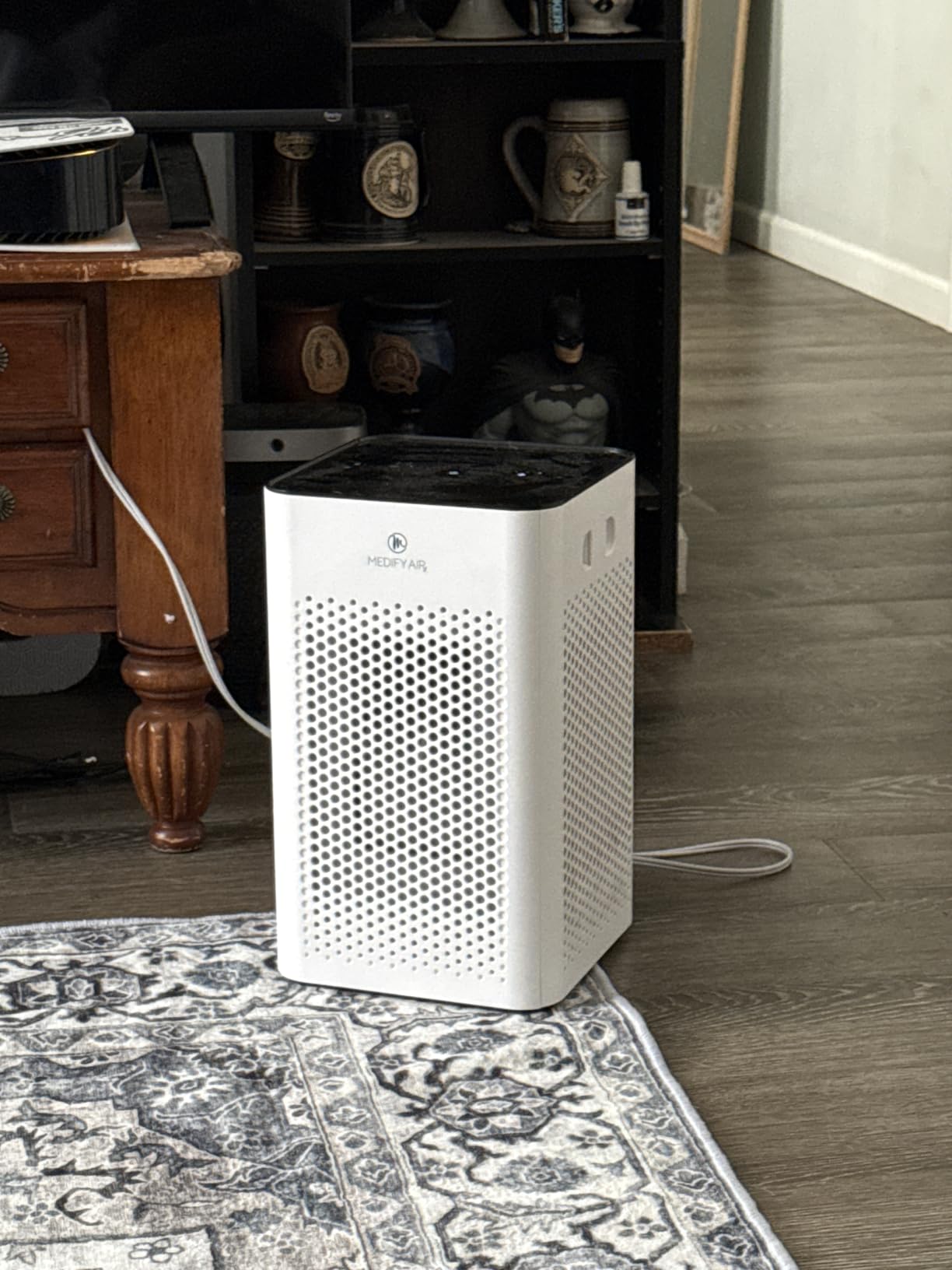 Medify MA-50 Air Purifier V3.0 with HEPA Filter | 2,640 ft² Coverage in 1hr for Smoke, Wildfires, Odors, Pollen, Pets | Quiet Removal to 0.3 Microns | White, 1-Pack customer photo 2