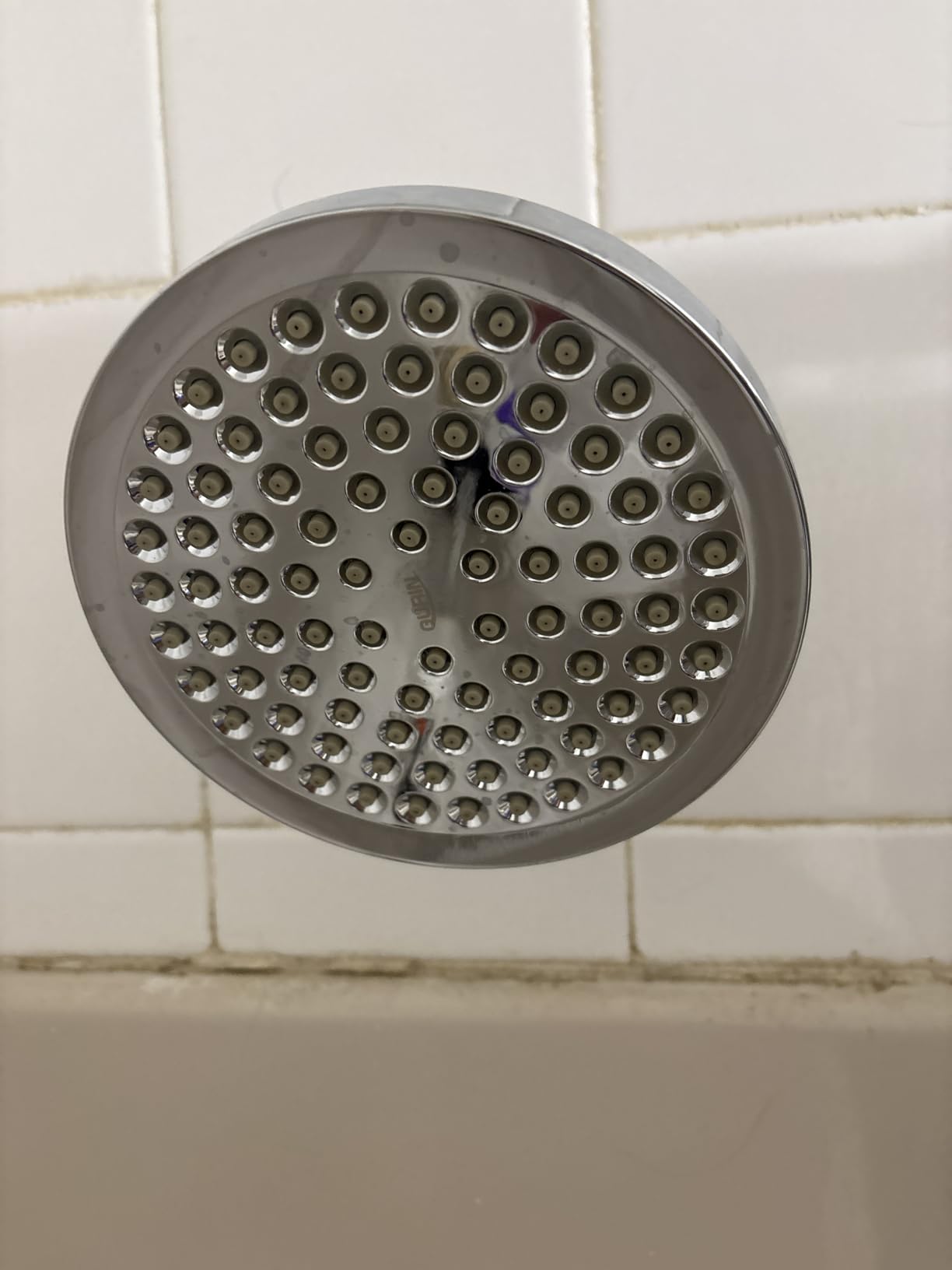 GURIN Shower Head - Luxury Polished Chrome Finish - Rain Showerhead 6 Inch | High Pressure Shower Heads with Adjustable Angles, 90 Anti-Clog Nozzles, Tool-Free 1-Min Install customer photo 1