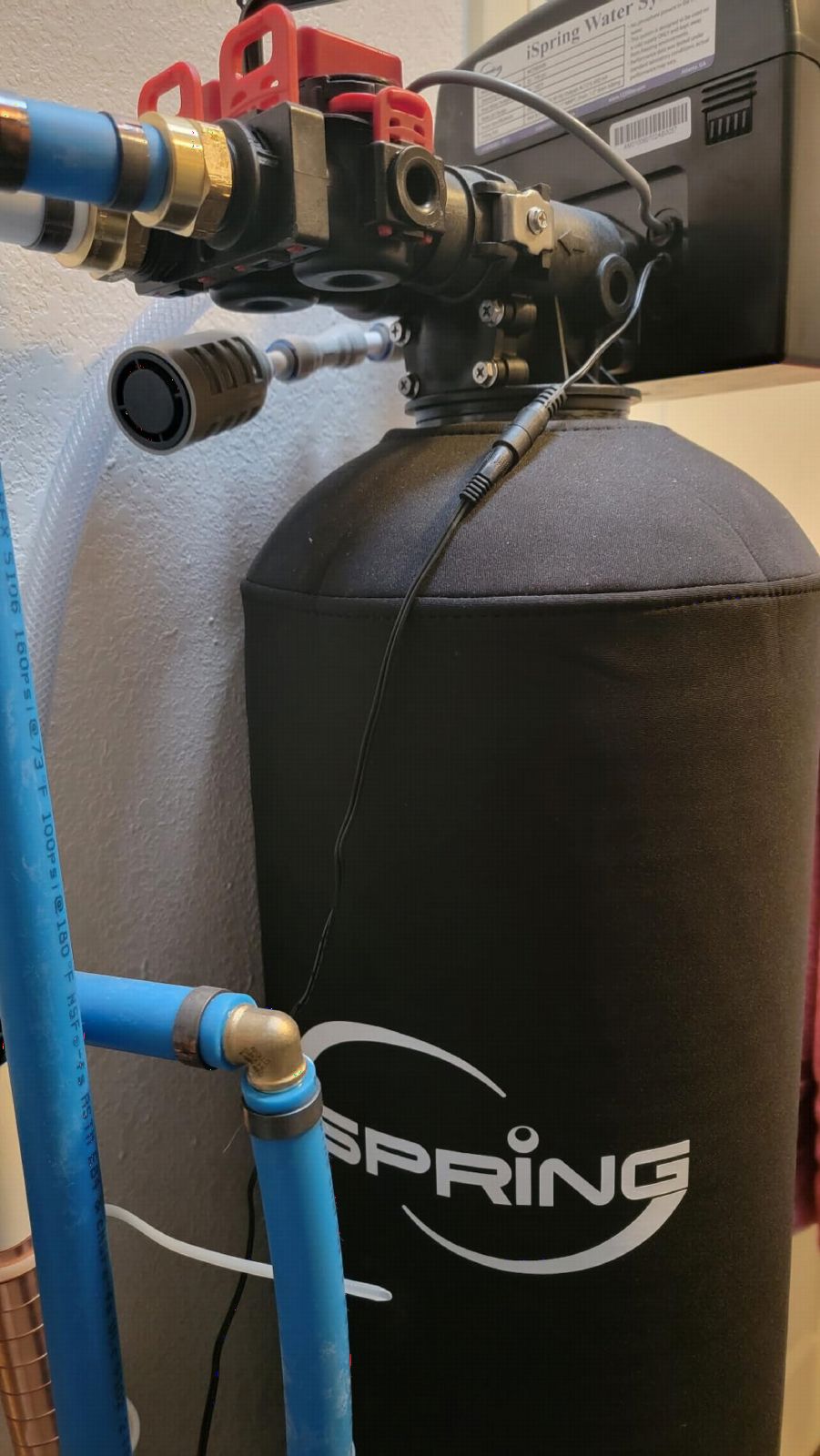 iSpring WCFM500K Whole House Water Filtration System for Iron, Manganese & Hydrogen Sulfide Removal, Well Water Compatible, Set & Forget, Lasts up to 10 Years customer photo 2