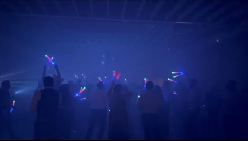 Party Lights, DJ Disco Light Disco Ball Light Sound Activated Strobe Stage Lights for Parties Birthday Christmas Gift Wedding Karaoke Bar Club Pub Dance customer photo 2