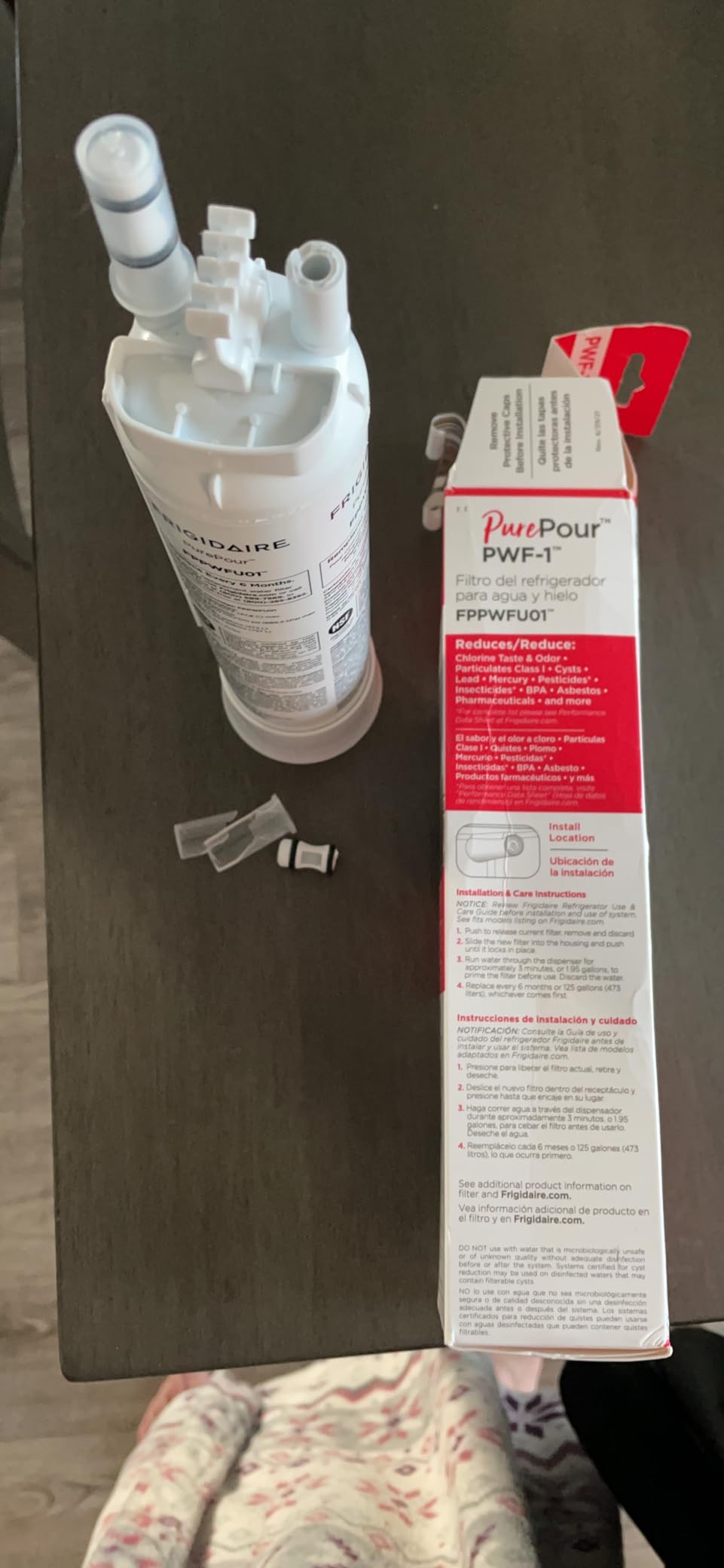 Frigidaire FPPWFU01 PurePour PWF-1 Water Filter customer photo 1