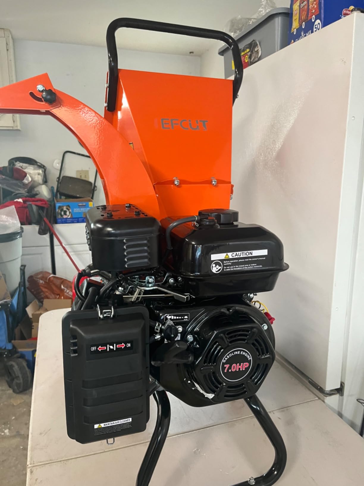 C30 LITE Wood Chipper Shredder Mulcher Heavy Duty 7 HP 212cc Gas Powered 3 Inch Max Capacity 1-Year Warranty customer photo 2