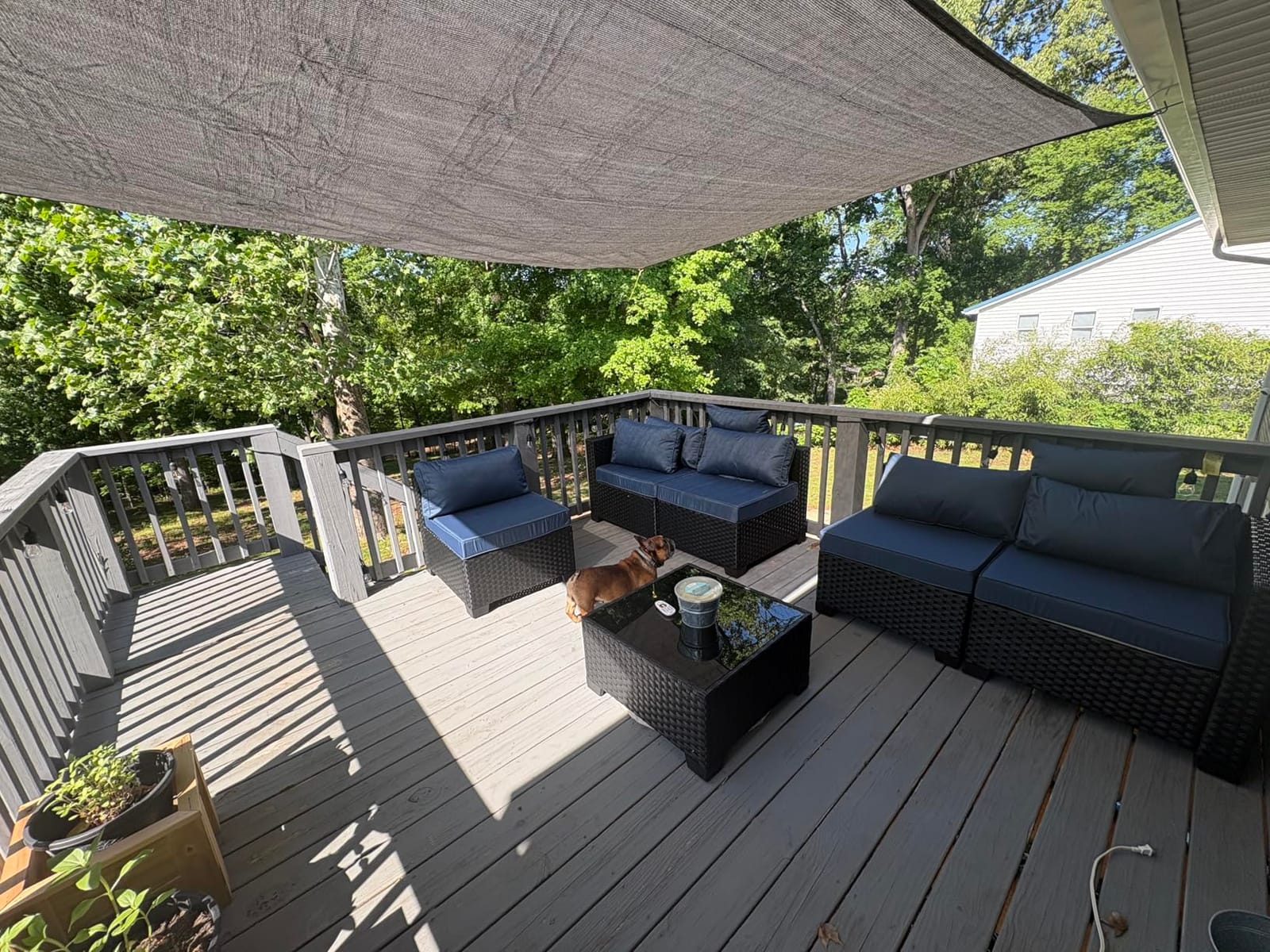 Rattaner Patio Sectional 6 Pieces All-Weather Wicker Patio Furniture Set Outdoor Sectional with Glass Table Non-Slip Cushions and Waterproof Cover, Khaki customer photo 1