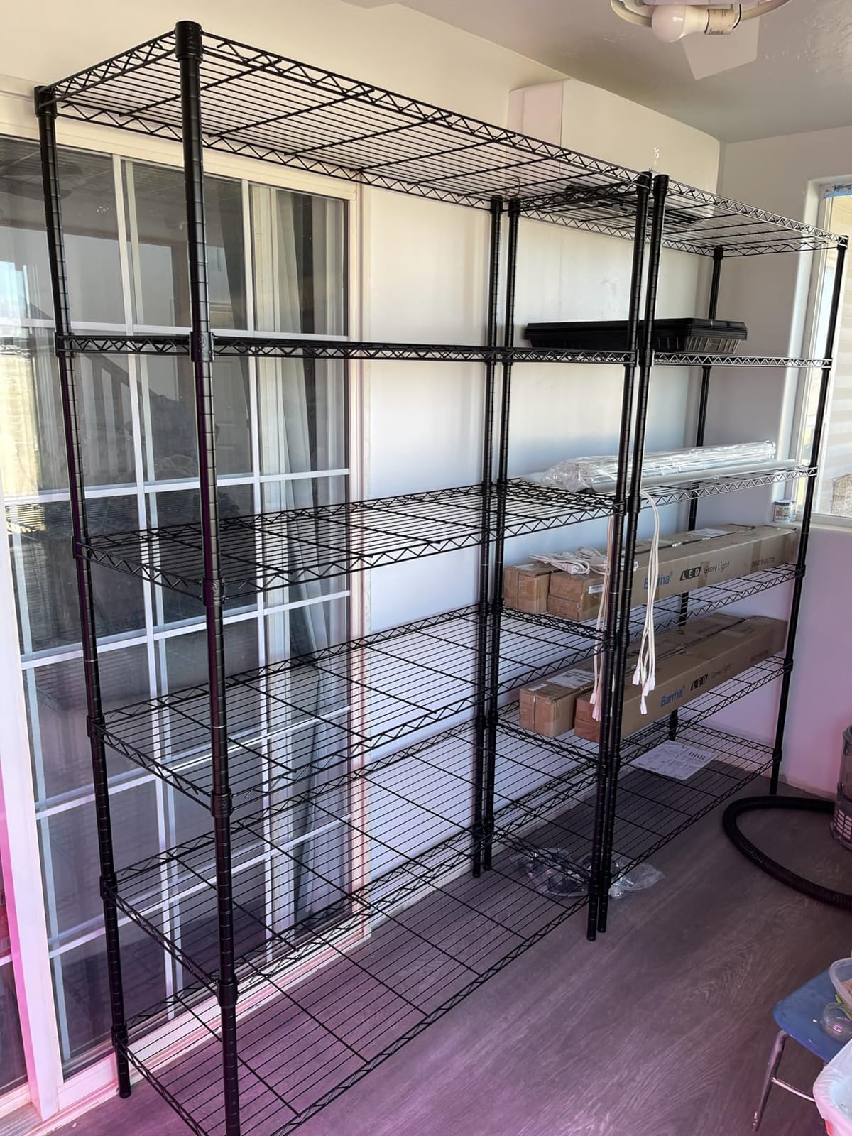 FDW | 6-Tier Wire Shelf with Wheels | 45