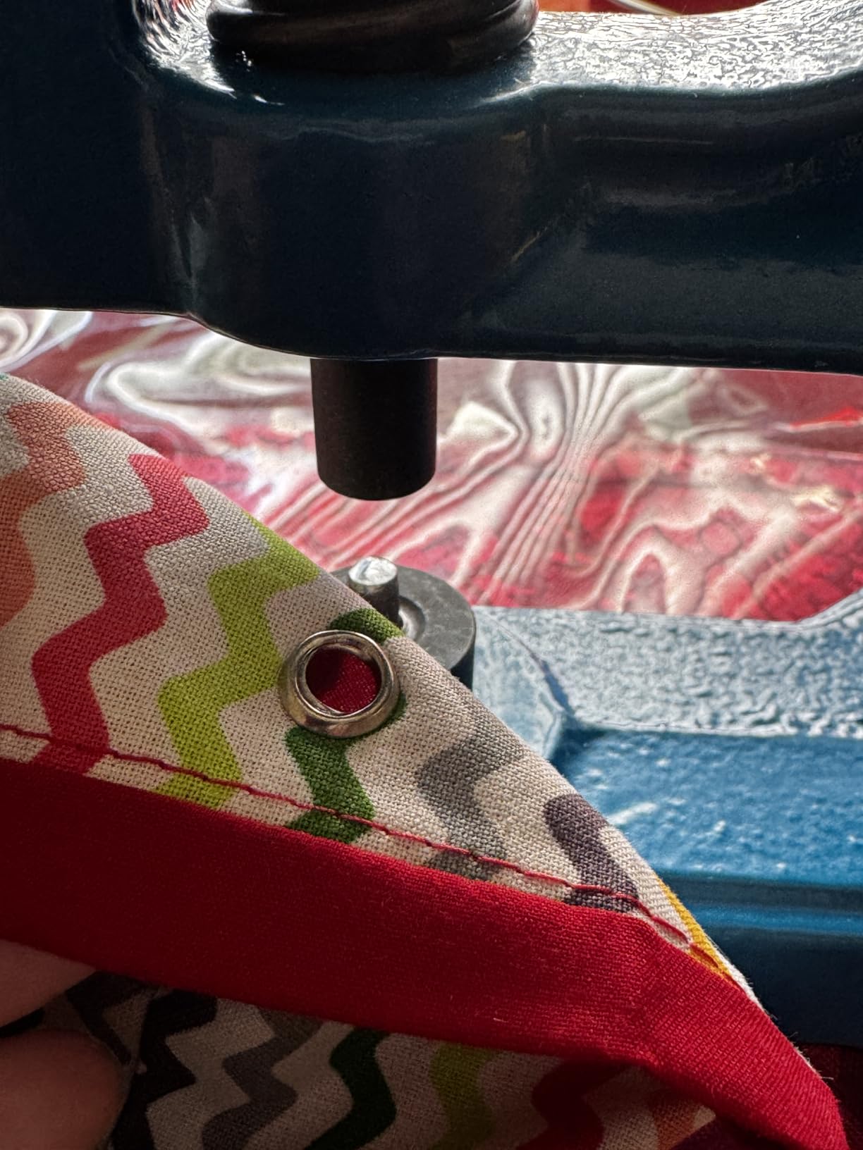 ATPEAM Hand Press Grommet Machine | 3 Dies (#0#2#4) Heavy Duty Industrial Eyelet Grommet Machine with 1500 Eyelets customer photo 1