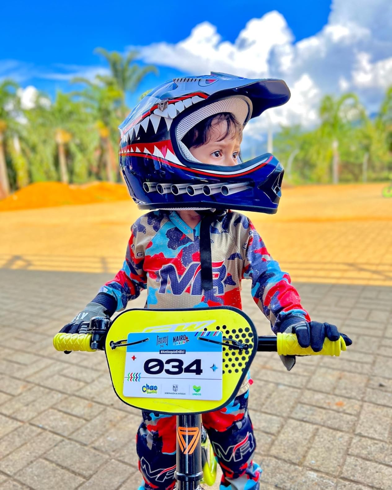 WOW Youth Kids Motocross BMX MX ATV Dirt Bike Mountain Helmet Storm Black customer photo 2
