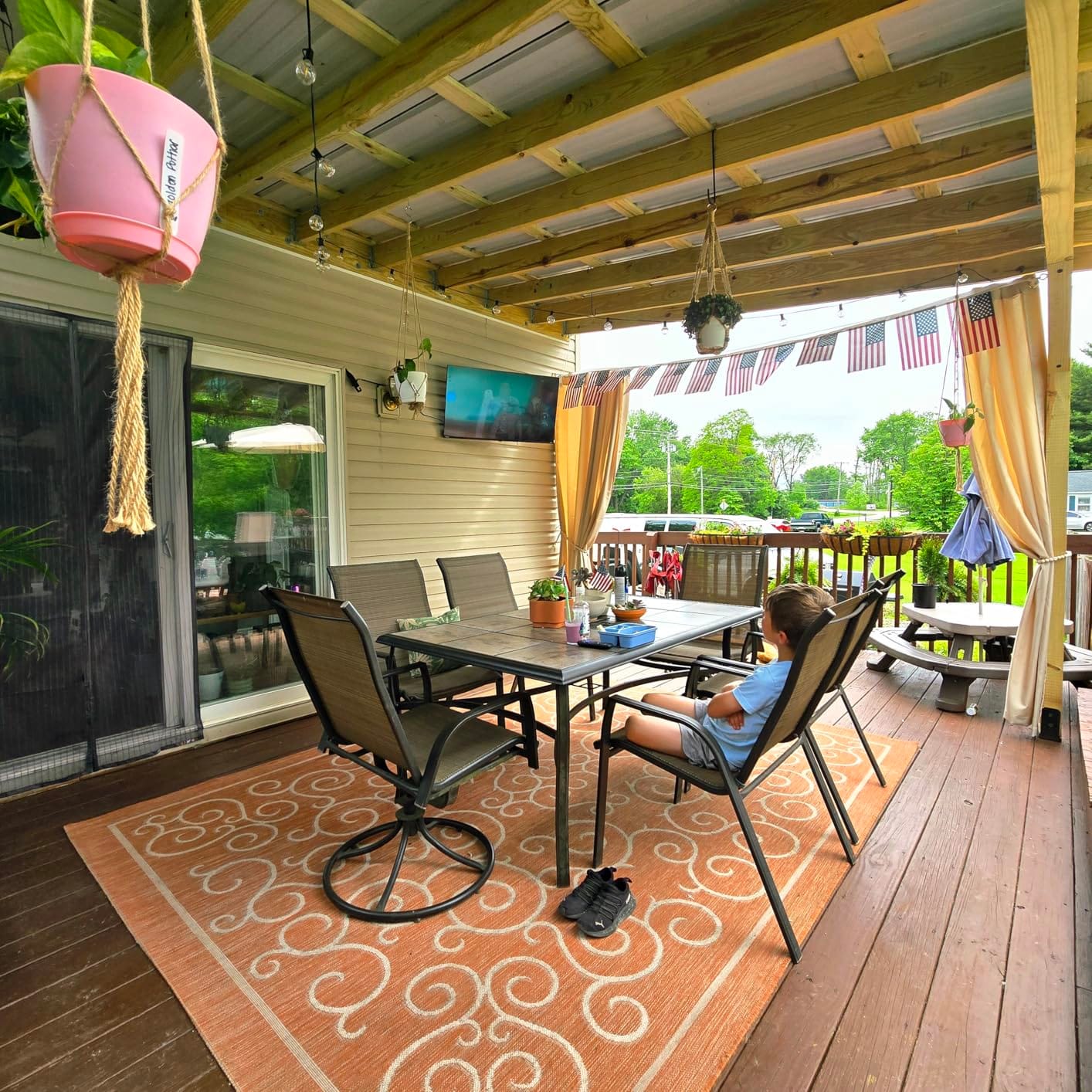 BONZER Waterproof Outdoor Curtains for Patio customer photo 1