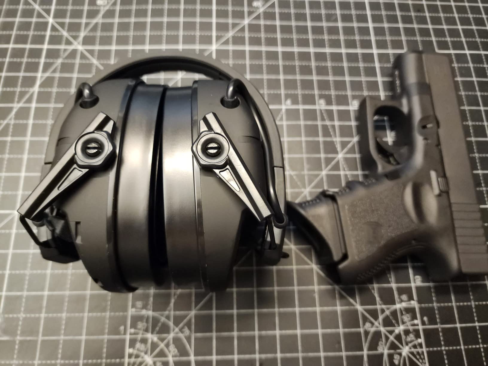Walker's FireMax Rechargeable Lightweight Shooting Hunting Range Electronic Slim Low Profile Hearing Protection Earmuffs customer photo 1