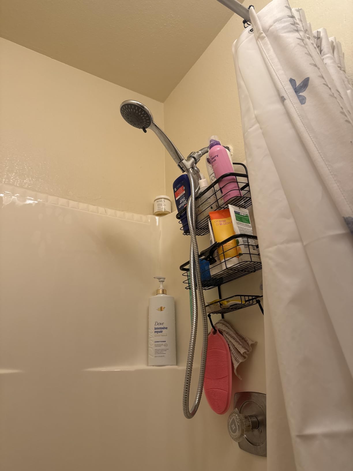 Briout Handheld Shower Head High Pressure 5-Settings with Hose, Chrome customer photo 2