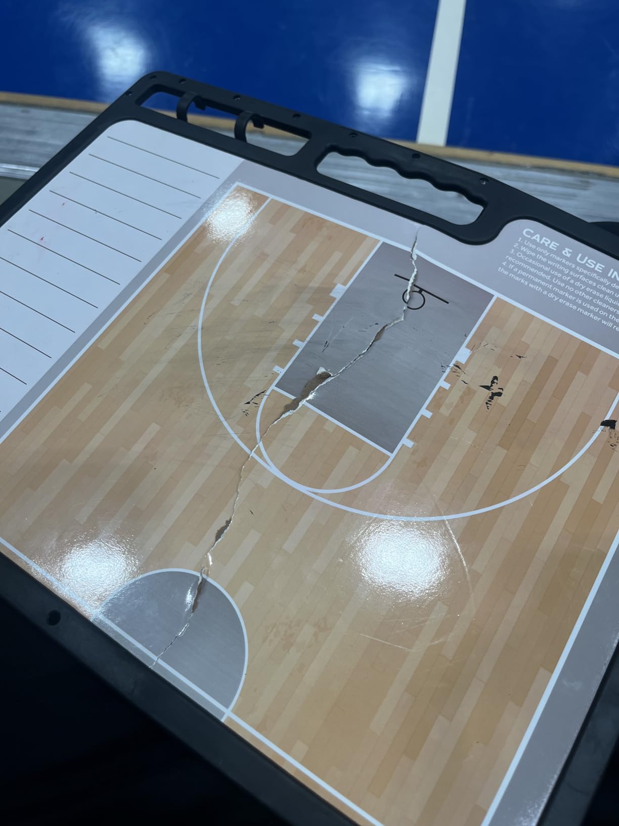 Murray Sporting Goods Premium Coaches Clipboard | Double-Sided Dry Erase Marker Board for Basketball, Baseball, Soccer, Football, Hockey (Marker Included) customer photo 1
