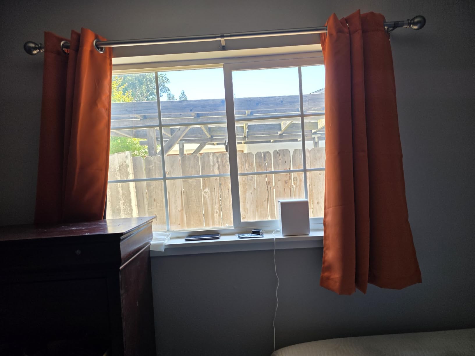 BGment White Blackout Curtains 63 Inch Long - 2 Panels | Black Out Curtains for Bedroom, Thermal Insulated, Grommet, Total Room Darkening, Window Drapes, 42 x 63 Inch customer photo 1