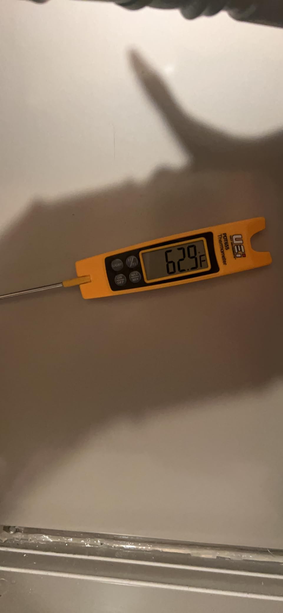 UEi PDT655 Differential Temperature Folding Pocket Thermometer, HVAC Digital Thermometer with Backlit Display and Magnetic Mount, Measures -58 to 572°F customer photo 2