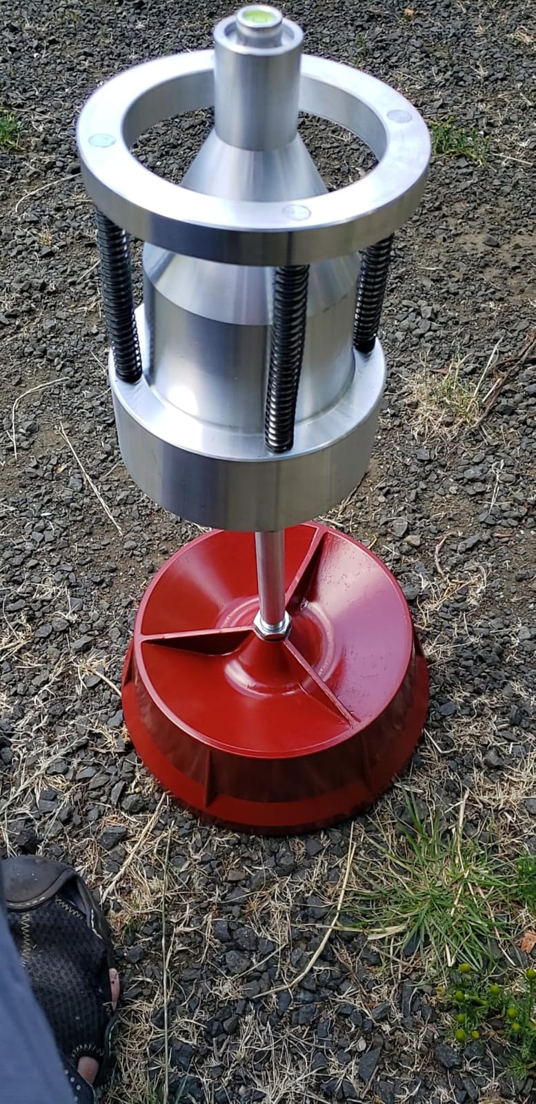 ATPEAM Portable Bubble Wheel Balancer Heavy Duty Tire Balancing Machine | Bubble Level Tire Balancer for Car Motorcycle Light Truck Wheels, Rust-Resistant Alloy Steel Base for Heavy Duty Garage Use customer photo 2