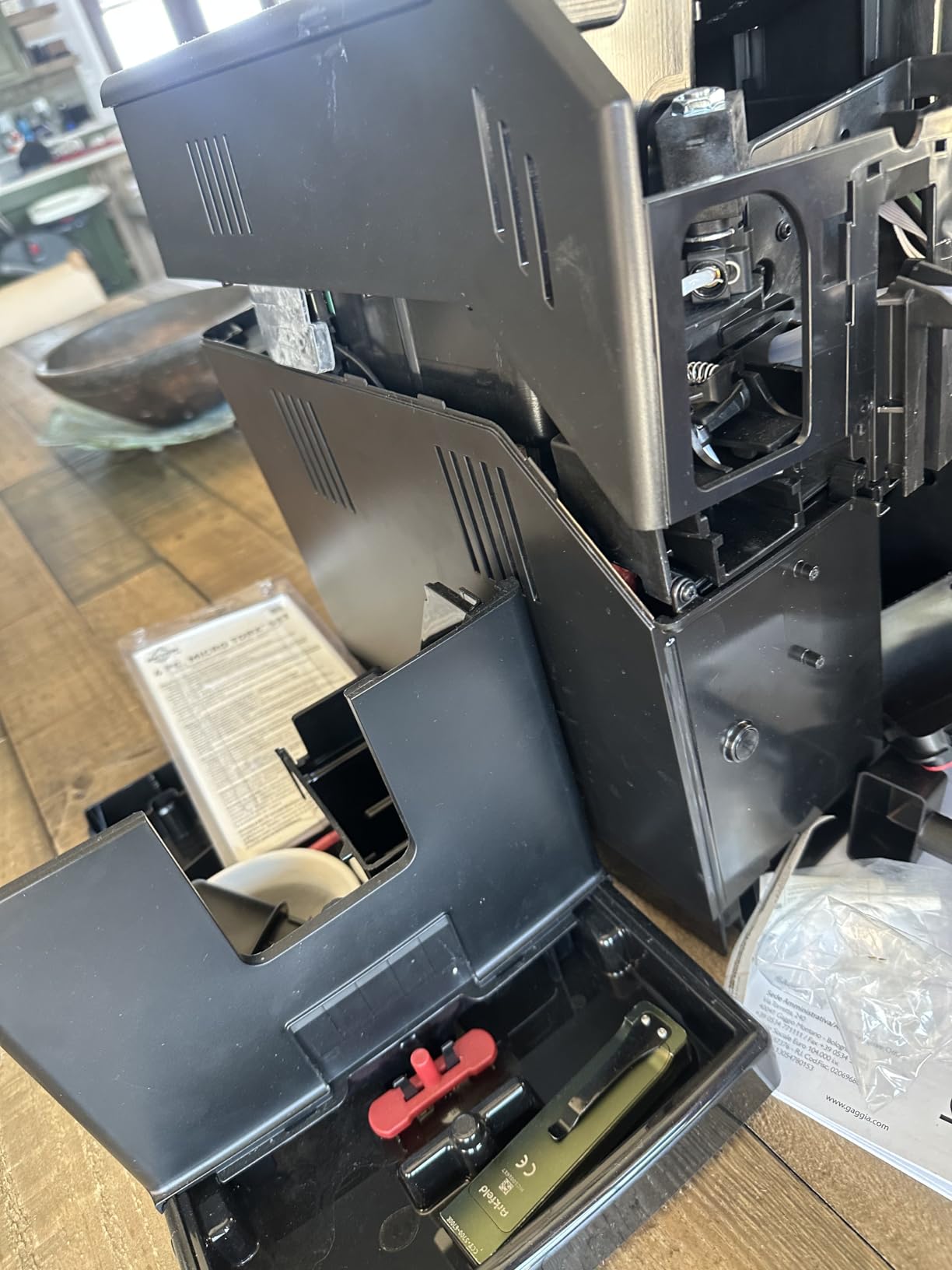 Gaggia Magenta Prestige Super-Automatic Espresso Machine, Black customer photo 1