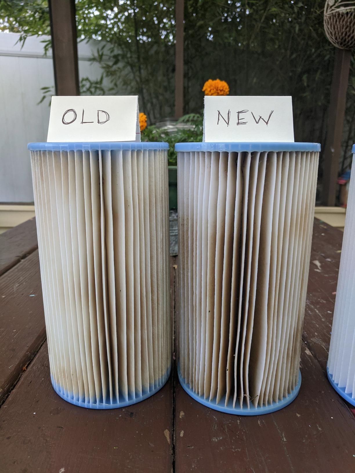 Type A or C Replacement Filter Cartridge for Intex Above Ground Pools - Compatible with Easy Set Krystal Clear C1000 C1500 & 1000/1500/530 GPH Filter Pumps, 29000e/59900e Filter, 4 Pack customer photo 1