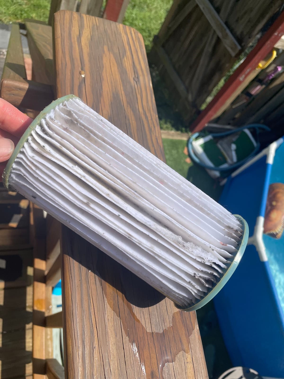 Type A or C Replacement Filter Cartridge for Intex Above Ground Pools - Compatible with Easy Set Krystal Clear C1000 C1500 & 1000/1500/530 GPH Filter Pumps, 29000e/59900e Filter, 4 Pack customer photo 2