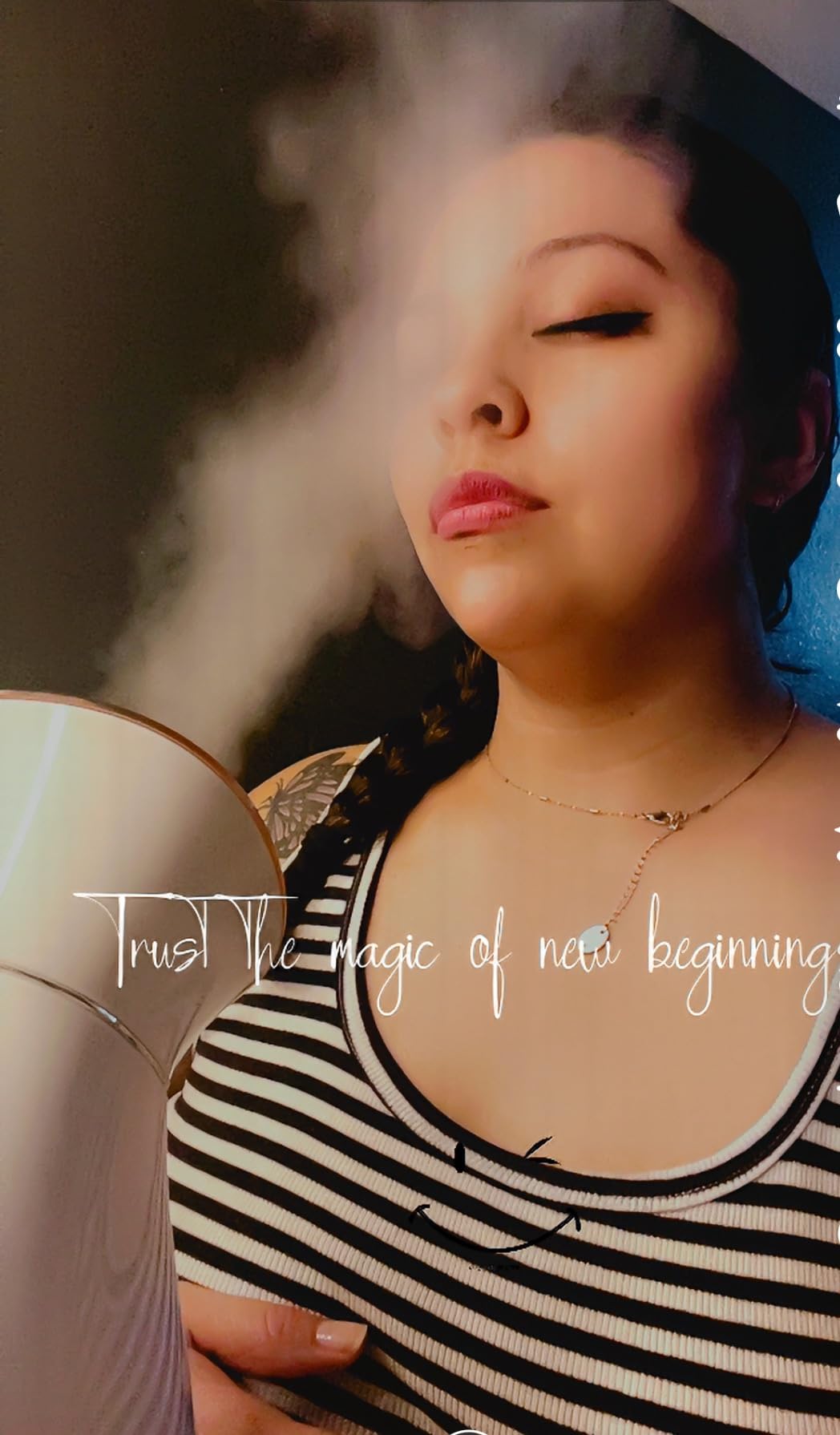 Colorfarm Facial Steamer with Nano Ionic Steam for Deep Cleaning Home Spa | Fine Nano Mist, Deep Pore Cleansing, Skin Hydration, Refreshes Dry Skin, Relaxing Self-Care Facial Care, Healthy-Looking Glow customer photo 1