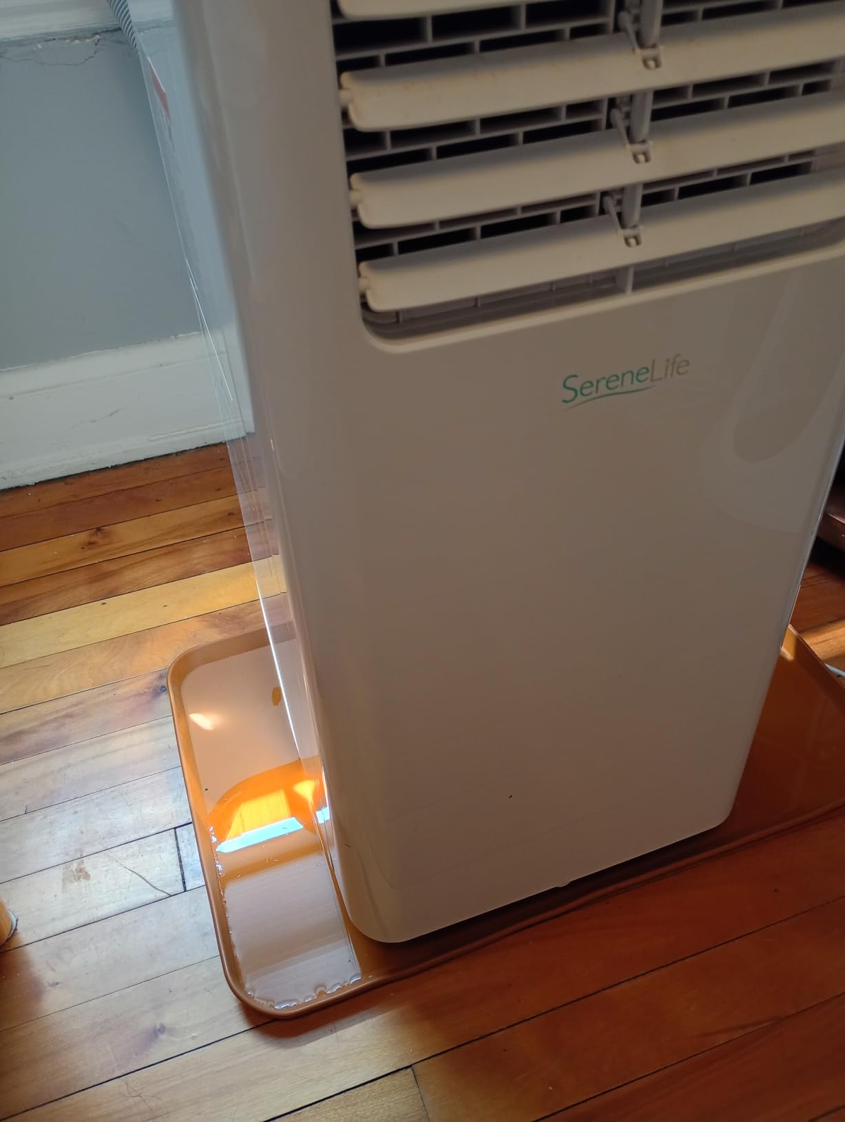 SereneLife Small Air Conditioner Portable 8,000 BTU with Built-in Dehumidifier - Portable AC unit for rooms up to 350 sq ft - WiFi app + Remote Control, Window Mount Exhaust Kit customer photo 1