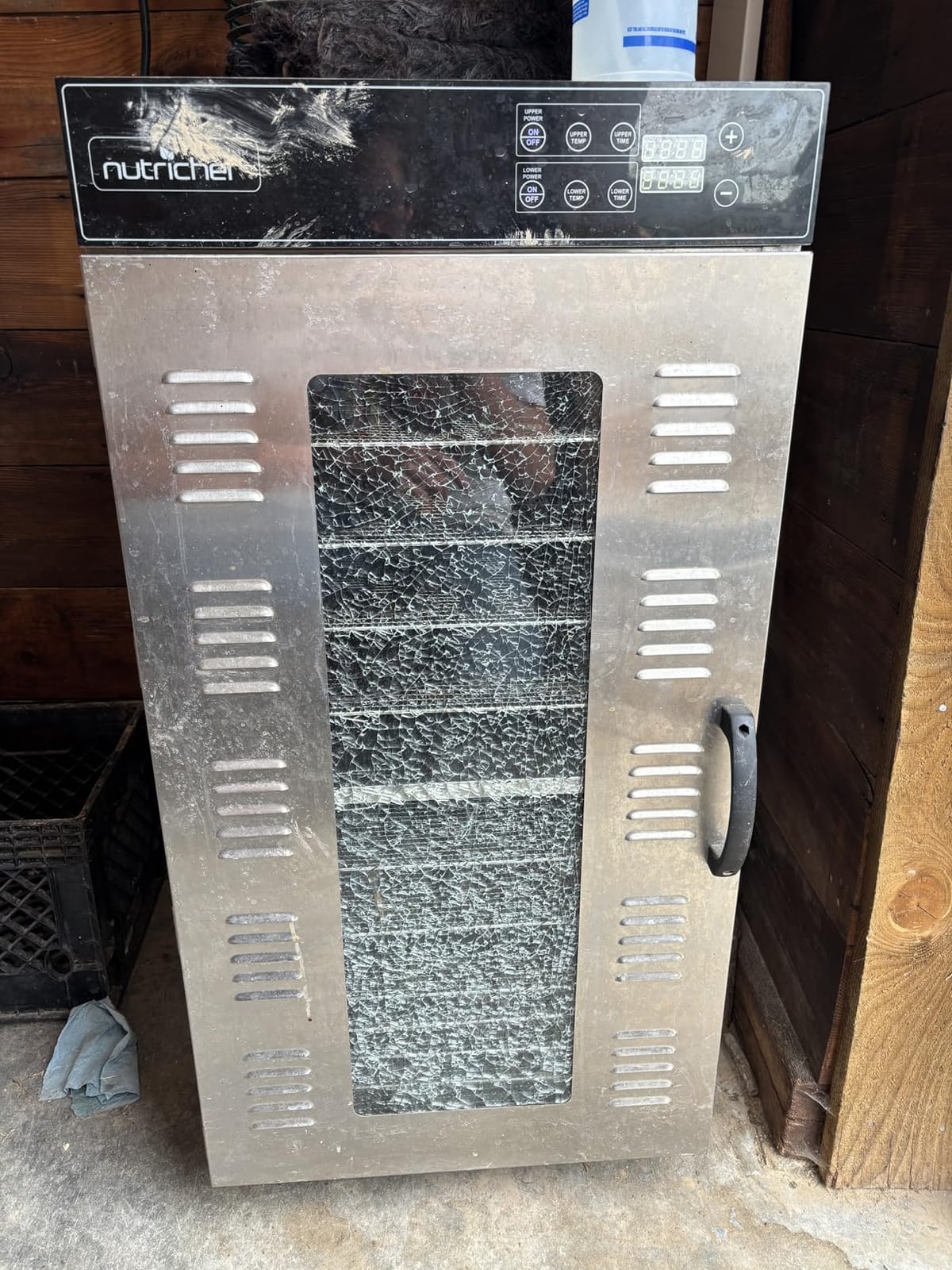 NutriChef Commercial Dehydrator Machine 2000-Watts Electric Food Dehydrator - Extra Large 20 Stainless Steel Trays, Digital Control 167°F Dryer for Jerky, Meat, Dog Treats, Herbs, and Fruit customer photo 2
