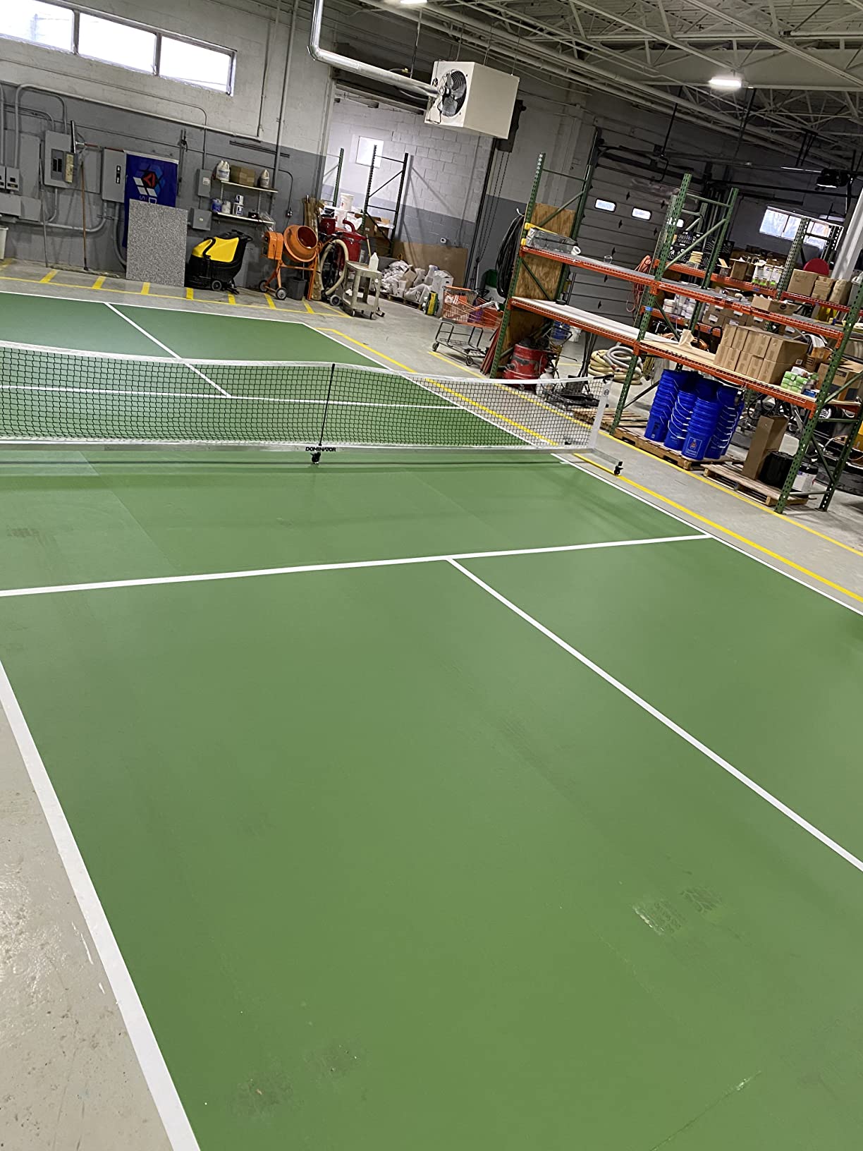 Dominator Standard Portable Pickleball Net - Indoor/Outdoor Regulation Pickleball Net - USAPA Compliant Pickleball Net on Wheels with Rolling Storage Bag customer photo 1