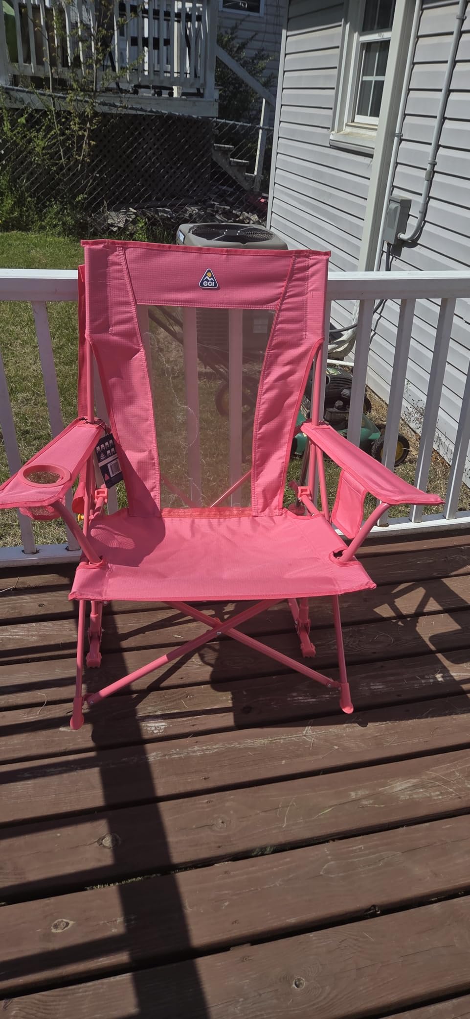 GCI Outdoor Comfort Pro Rocker Camping Chair - Indigo Blue customer photo 1