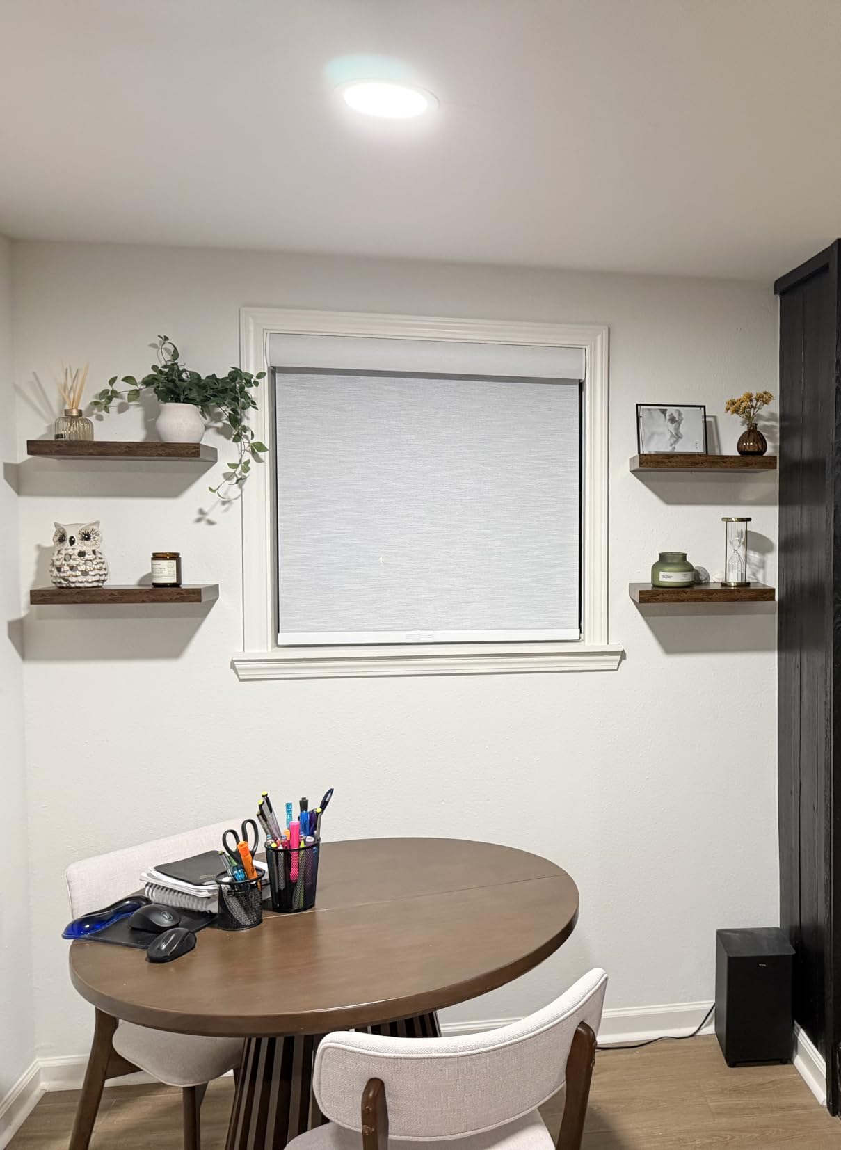 HOOBRO Floating Shelves for Wall, Wall Mounted Shelf Set of 2, 31.5