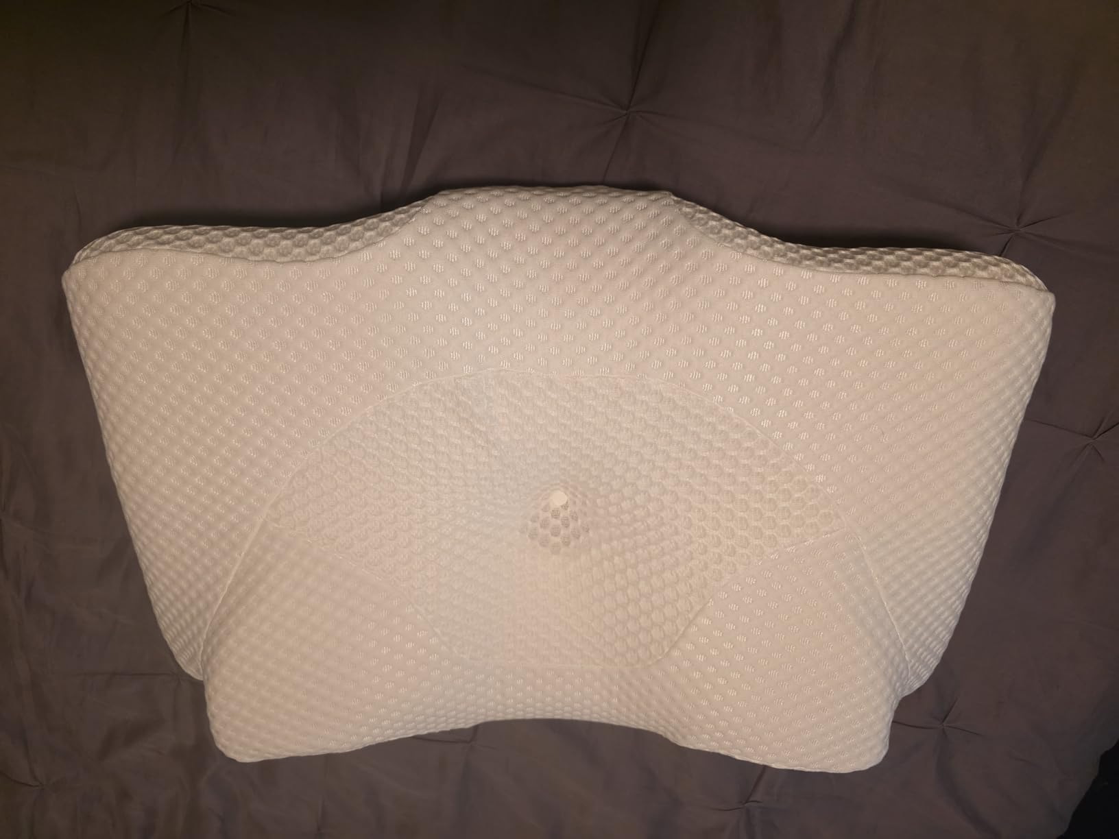 Cervical Pillow for Neck Pain Relief, Hollow Design Odorless Memory Foam Pillows with Cooling Case, Adjustable Orthopedic Bed Pillow for Sleeping, Support for Side Back Sleepers customer photo 1