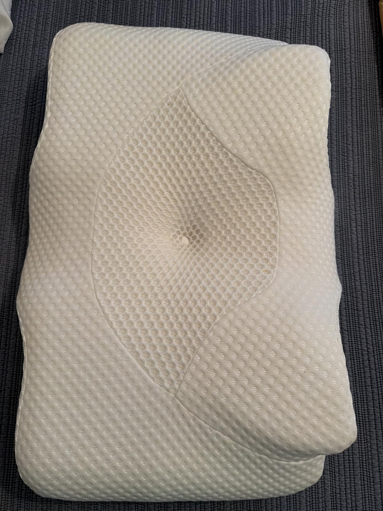 Cervical Pillow for Neck Pain Relief, Hollow Design Odorless Memory Foam Pillows with Cooling Case, Adjustable Orthopedic Bed Pillow for Sleeping, Support for Side Back Sleepers customer photo 2