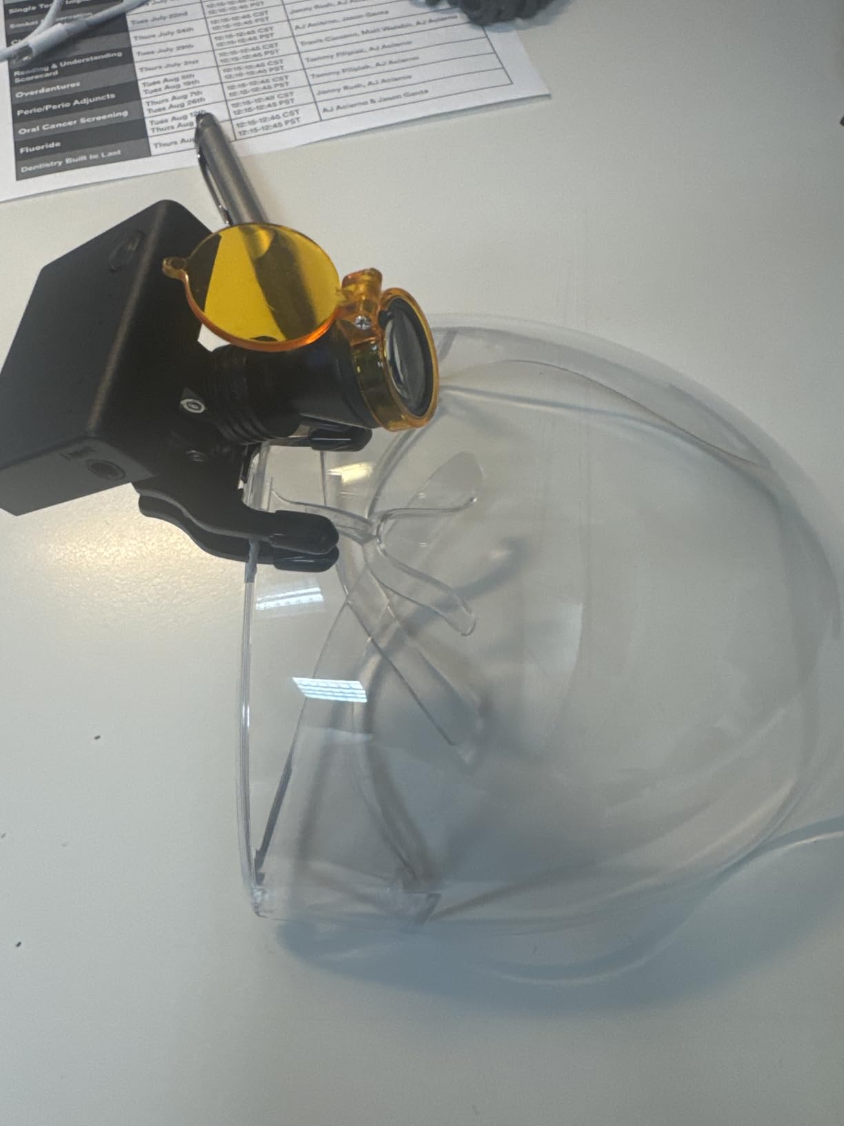 5W High Brightness Light Surgical LED Headlight Headlamp with Optical Filter DY-011 customer photo 1